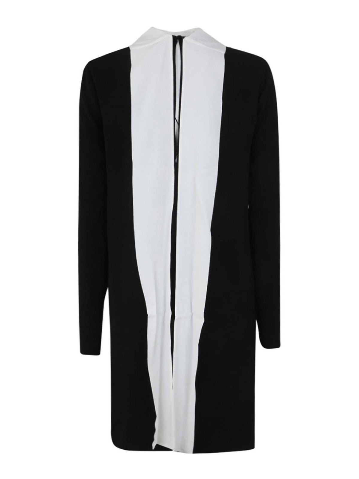 Shop N°21 Midi Dress With Bow Scarf In Black