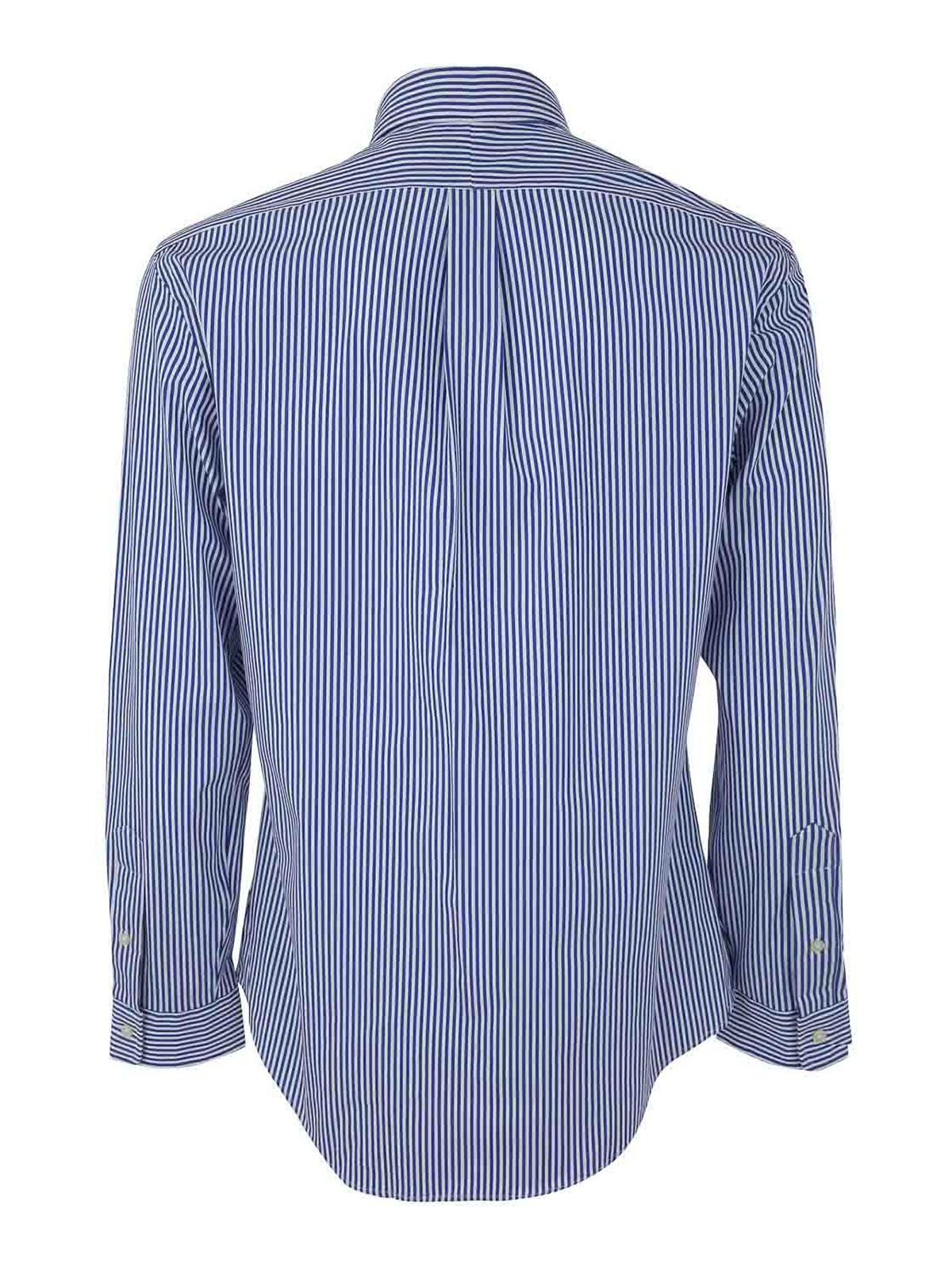 Shop Polo Ralph Lauren Slbdppcs Long Sleeve Sport Shirt In Blue
