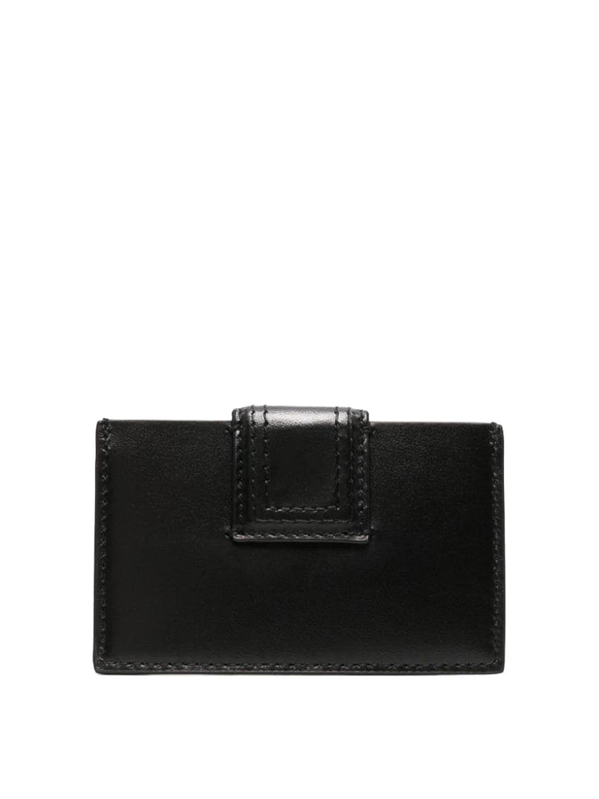 Jacquemus The Baby Card Doors In Black