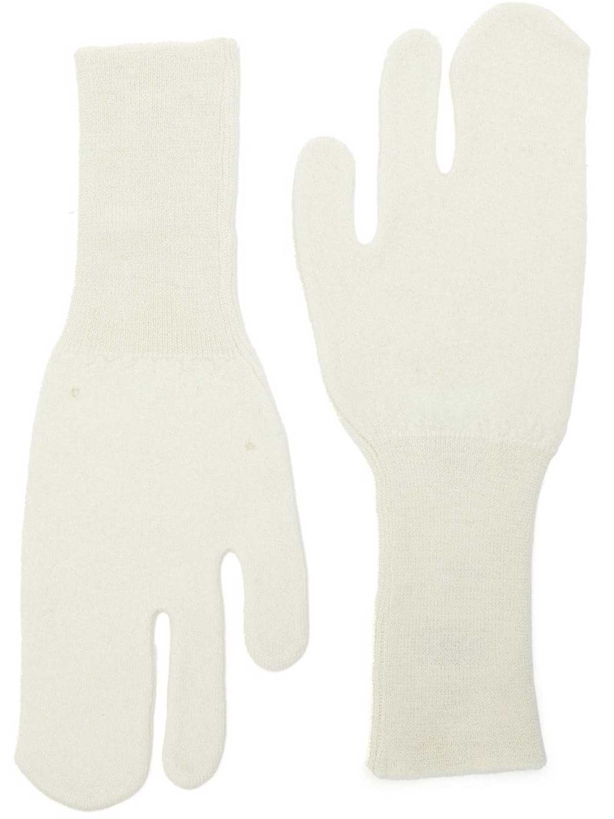 【70％OFF】 MM6 Maison S52TS0037S18284101 | Women - White - Gloves Margiela 小物