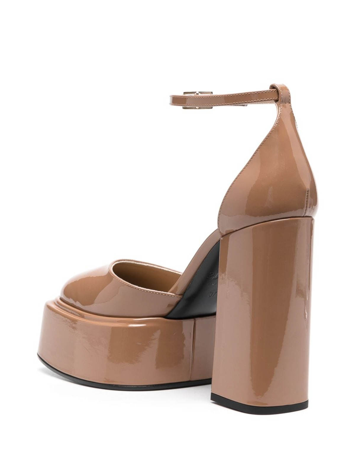 Shop 3juin Ambra High Sandals In Brown