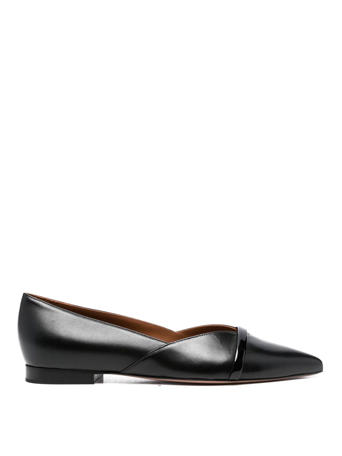 Shop Malone Souliers Bailarinas - Negro In Black
