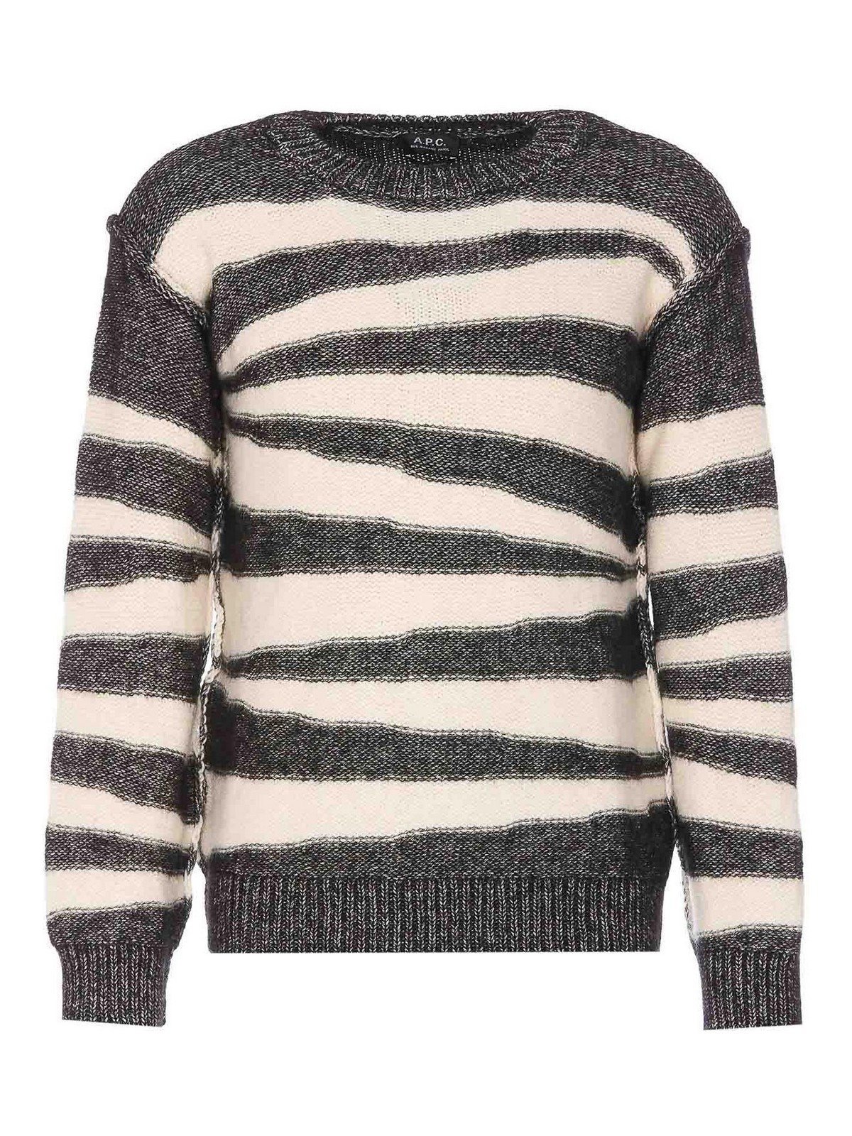 Apc Sebastien Sweater In Grey