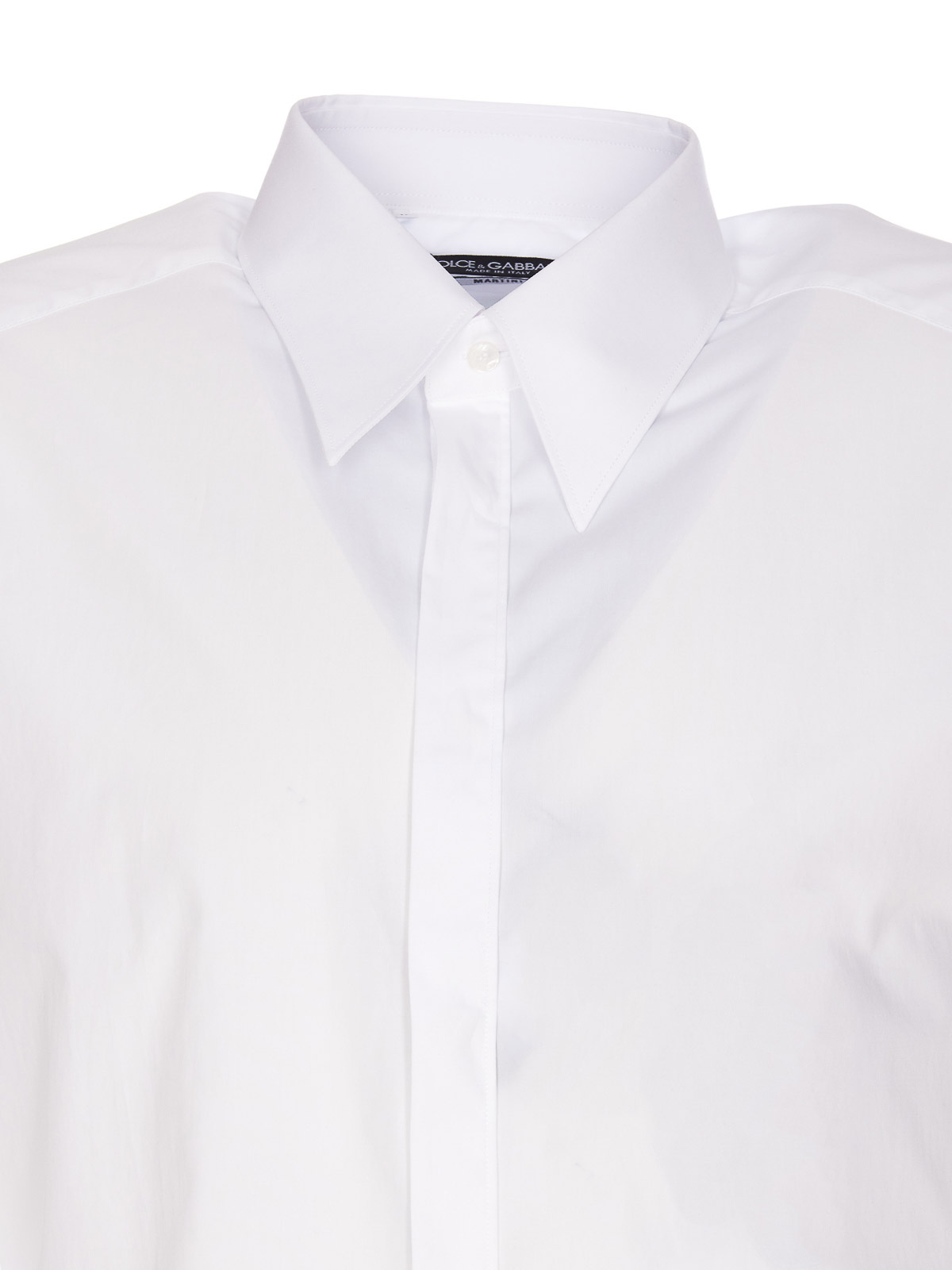 Shop Dolce & Gabbana Martini Shirt In White