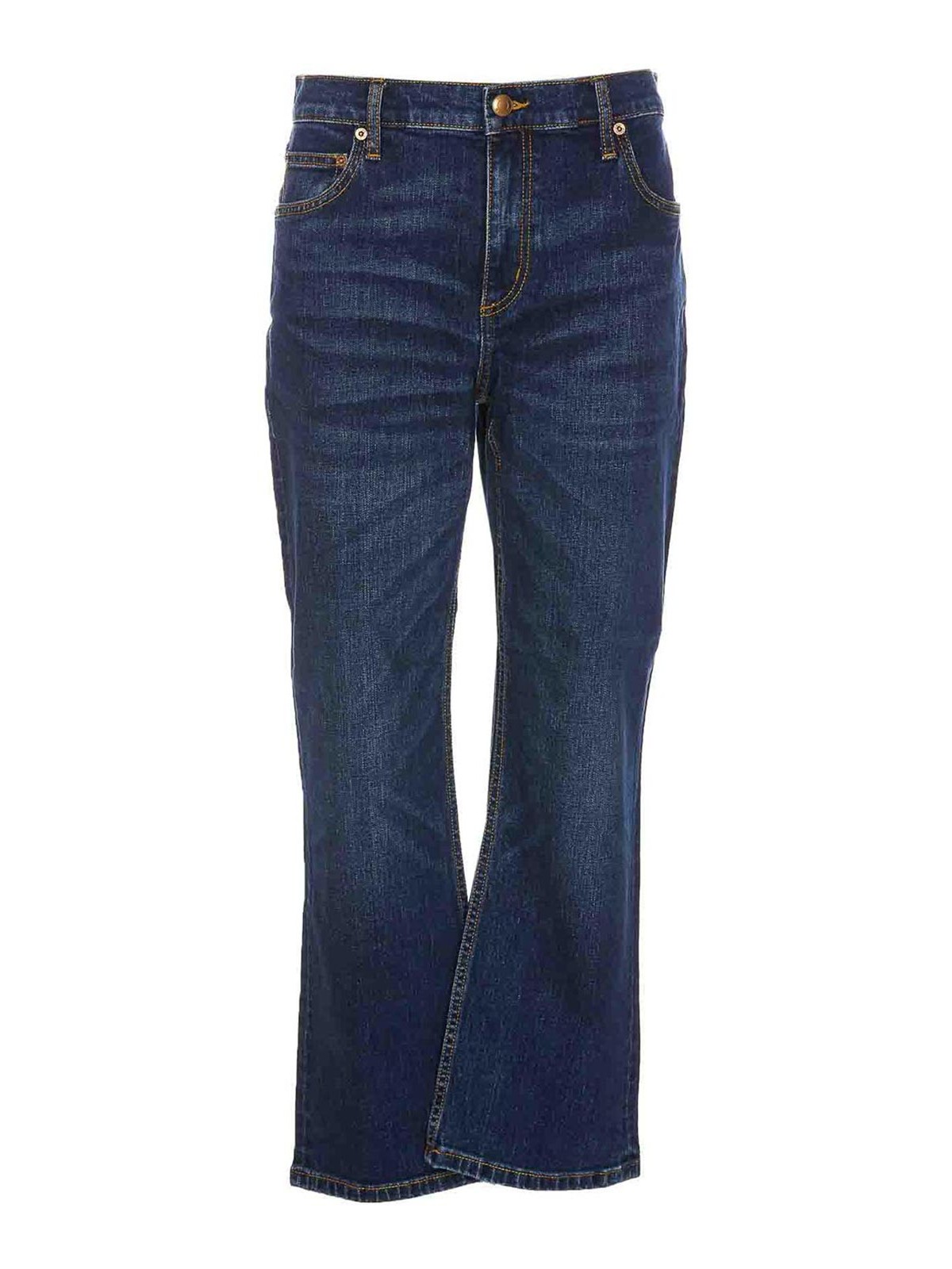 Tory Burch Flare Jeans In Blue