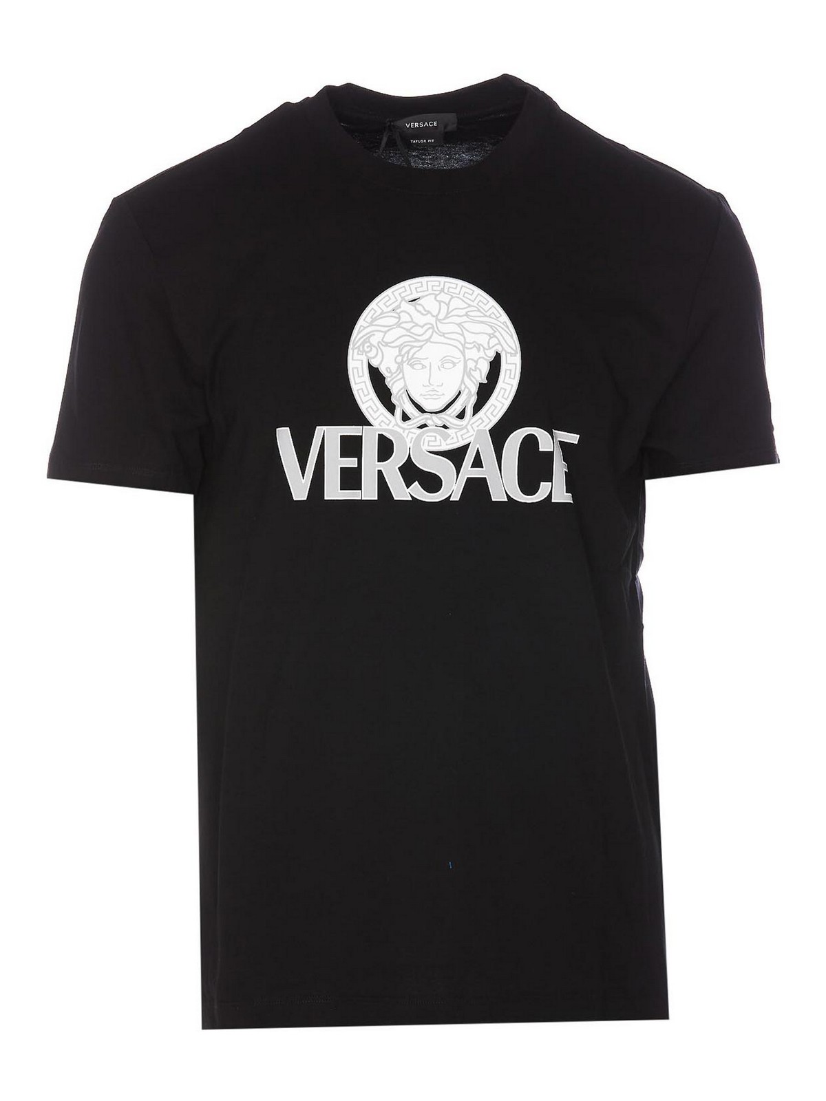 Versace Medusa print logo t-shirt - Black | 10115041A083751B000