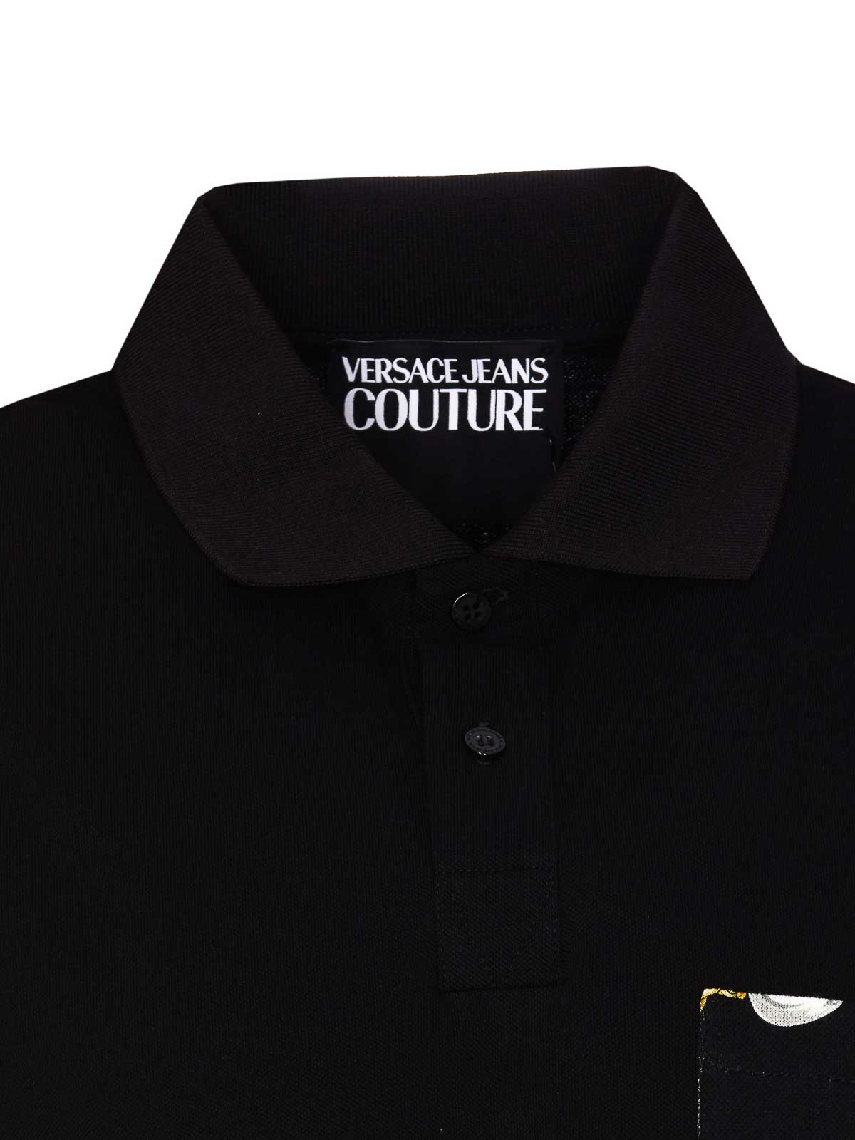 ポロシャツ Versace Jeans Couture - ポロシャツ - 黒 - 75GAG627JS237G89