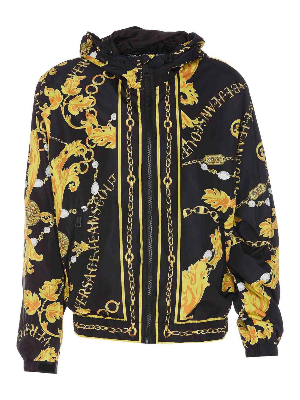 VERSACE JEANS COUTURE CHAQUETA CASUAL - NEGRO