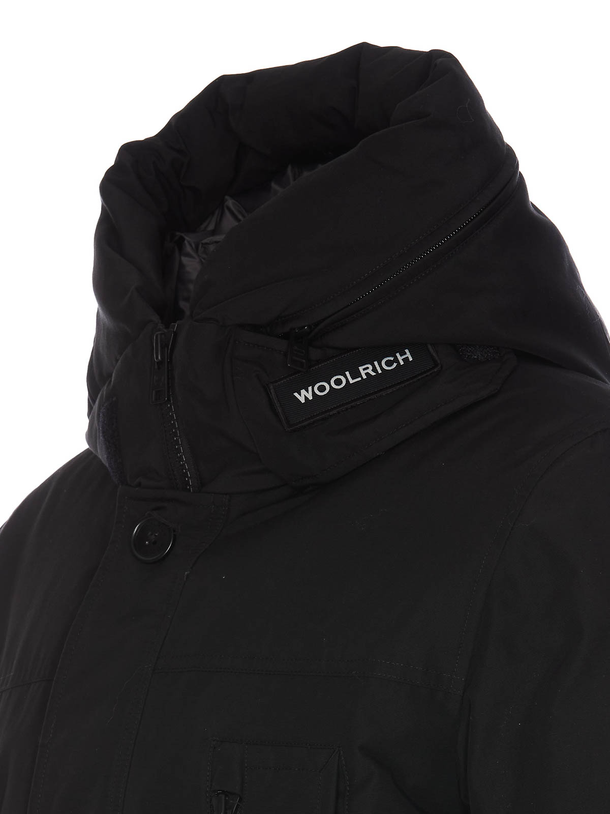 Shop Woolrich Ramar Arctic Parka In Black