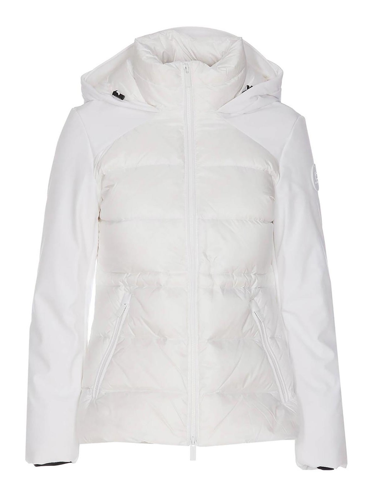 Woolrich Soft Shell Down Jacket In White