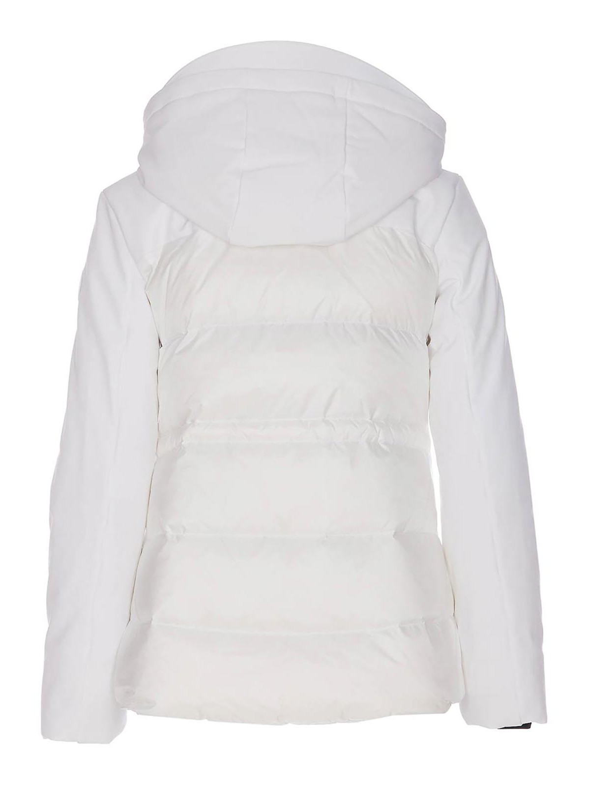 Shop Woolrich Soft Shell Down Jacket In White