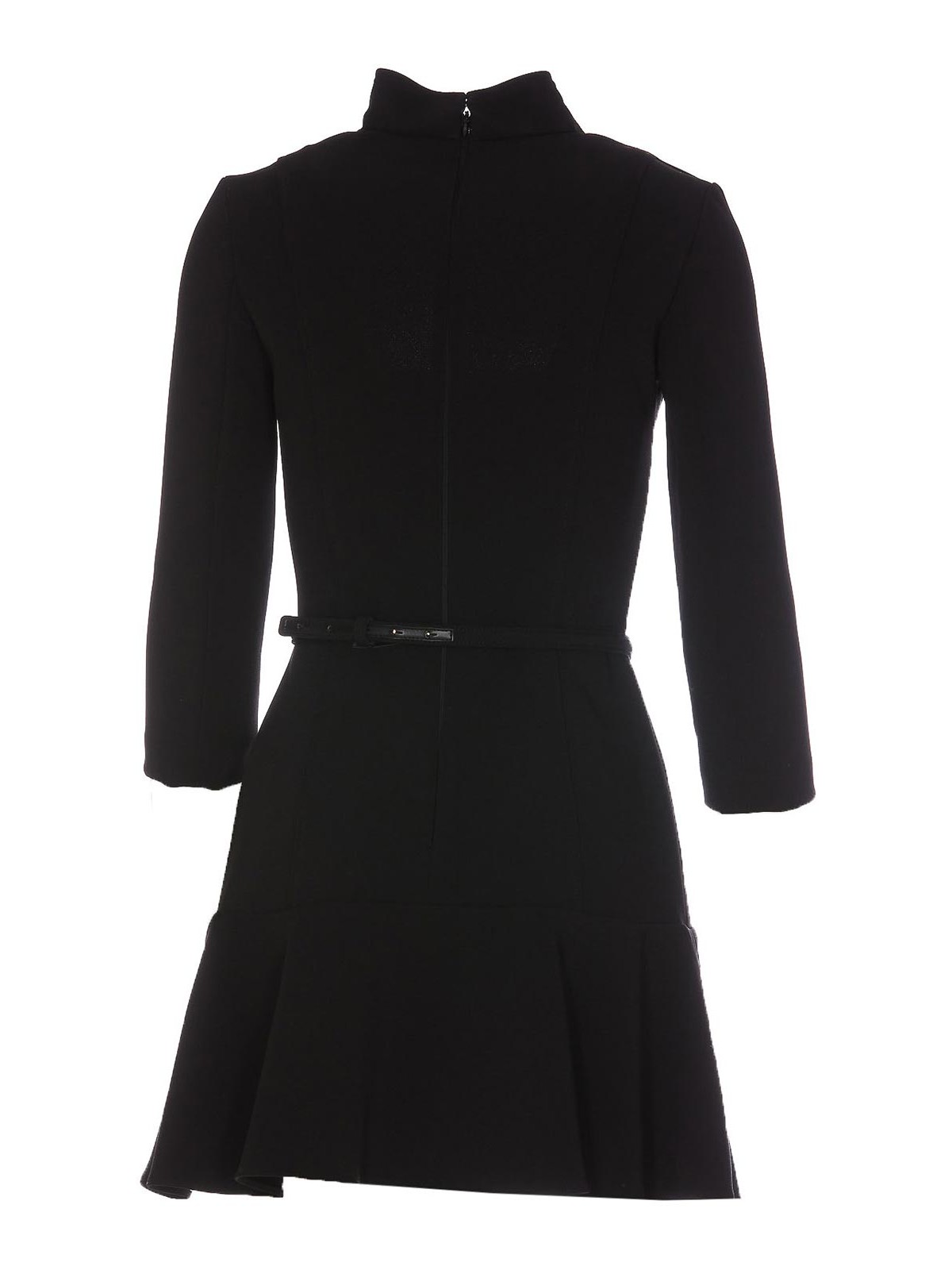 Elisabetta Franchi Stretch mini dress with morsetto belt|AB41636E2110