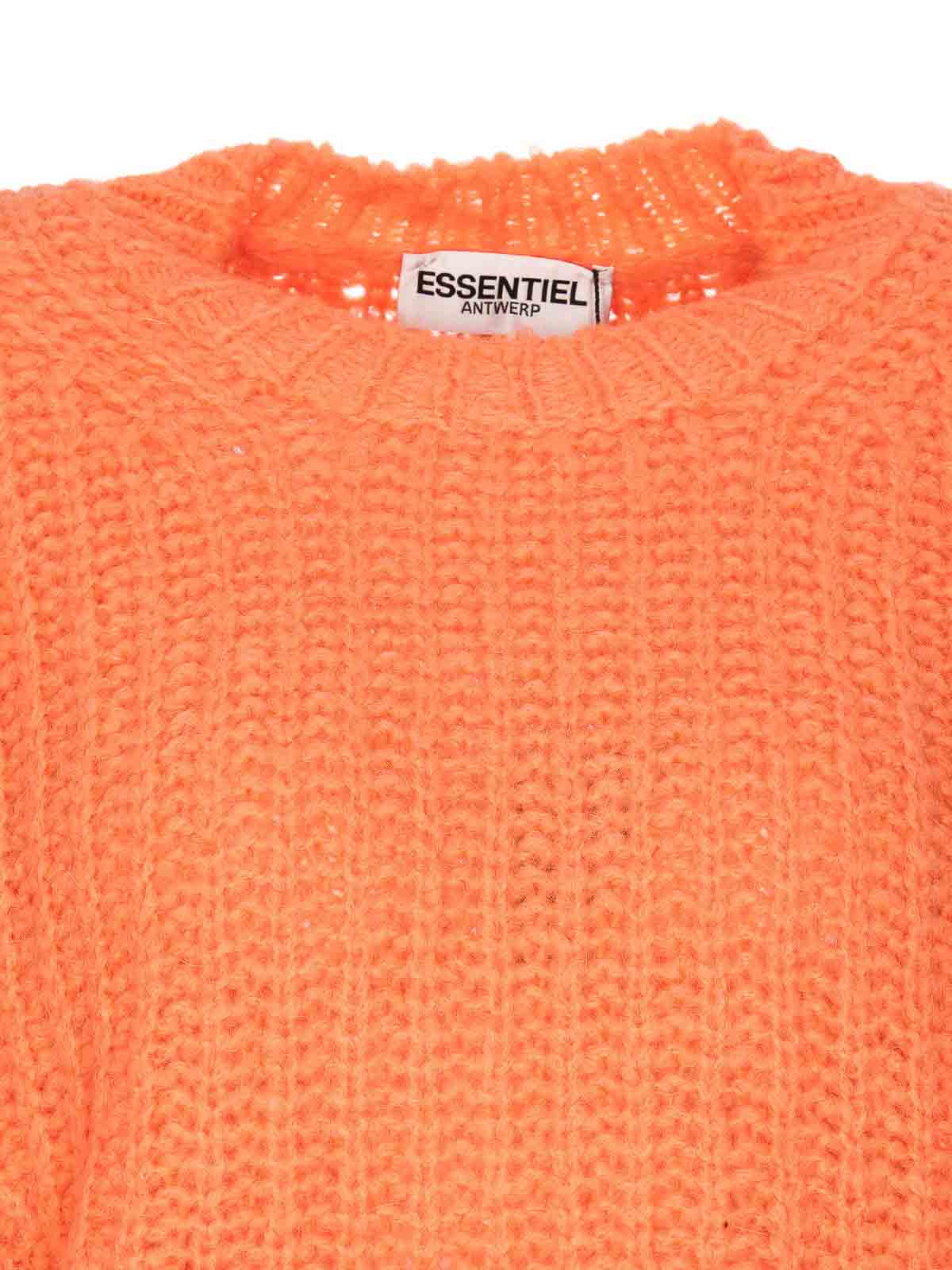 Shop Essentiel Antwerp Suéter Cuello Redondo - Naranja In Orange