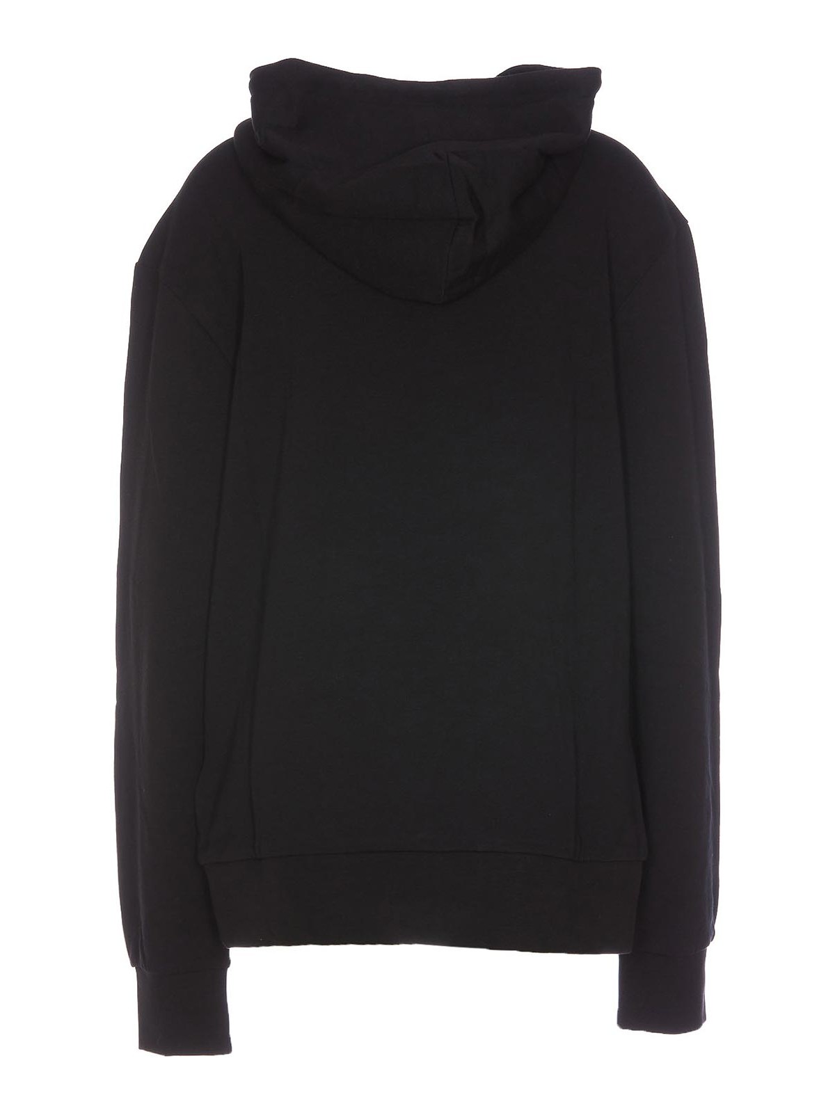 Shop Jw Anderson Anchor Embroidered Hoodie In Black
