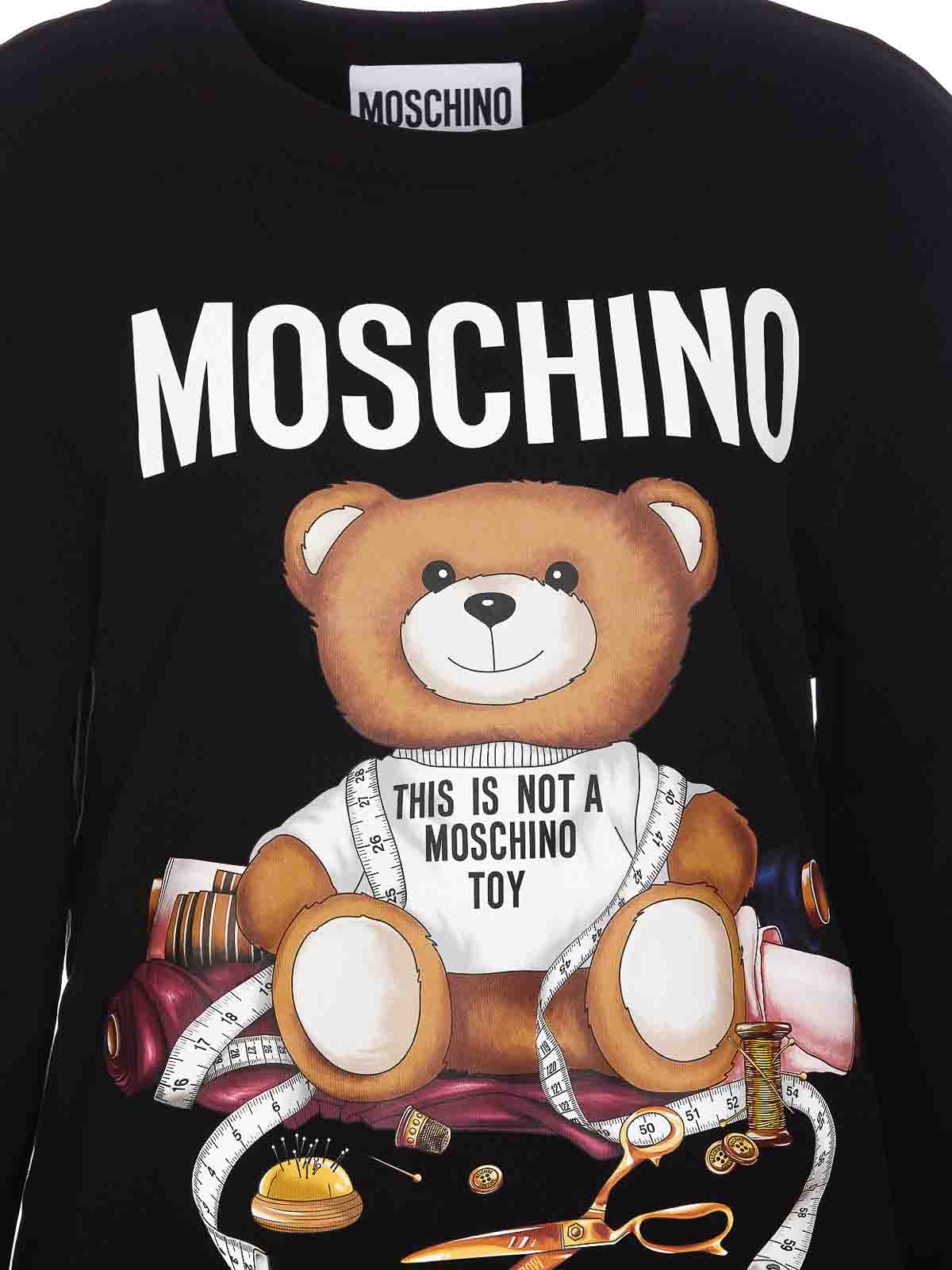 Moschino logo outlet jumper