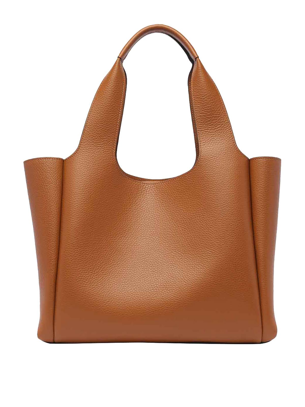 Shop Hogan Medium H Shopping Bag In Brown