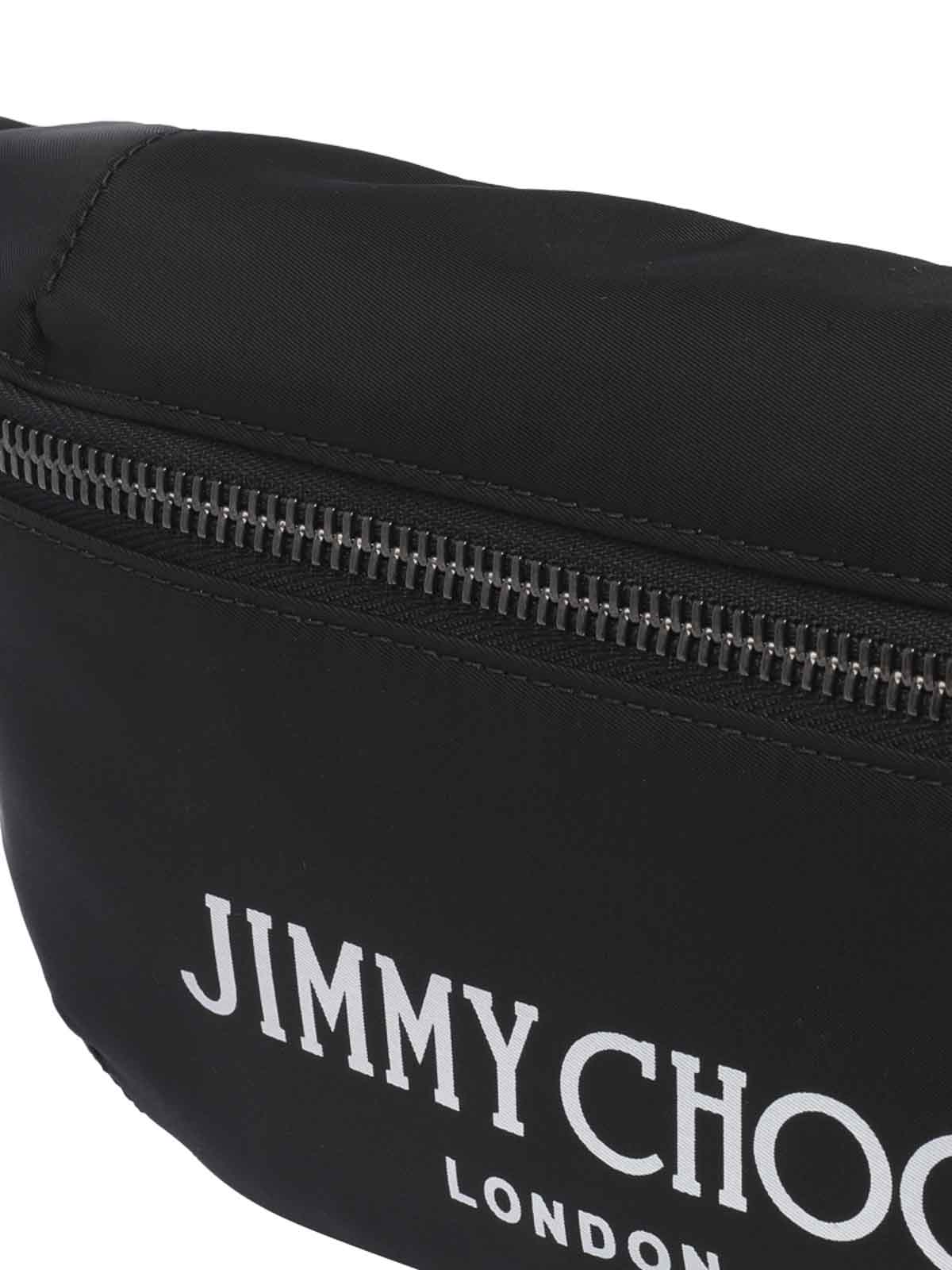 Jimmy Choo Finsley logo-jacquard Belt Bag - Farfetch