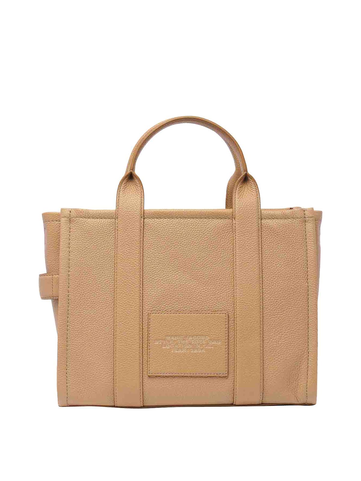 Shop Marc Jacobs The Medium Tote Bag In Beis