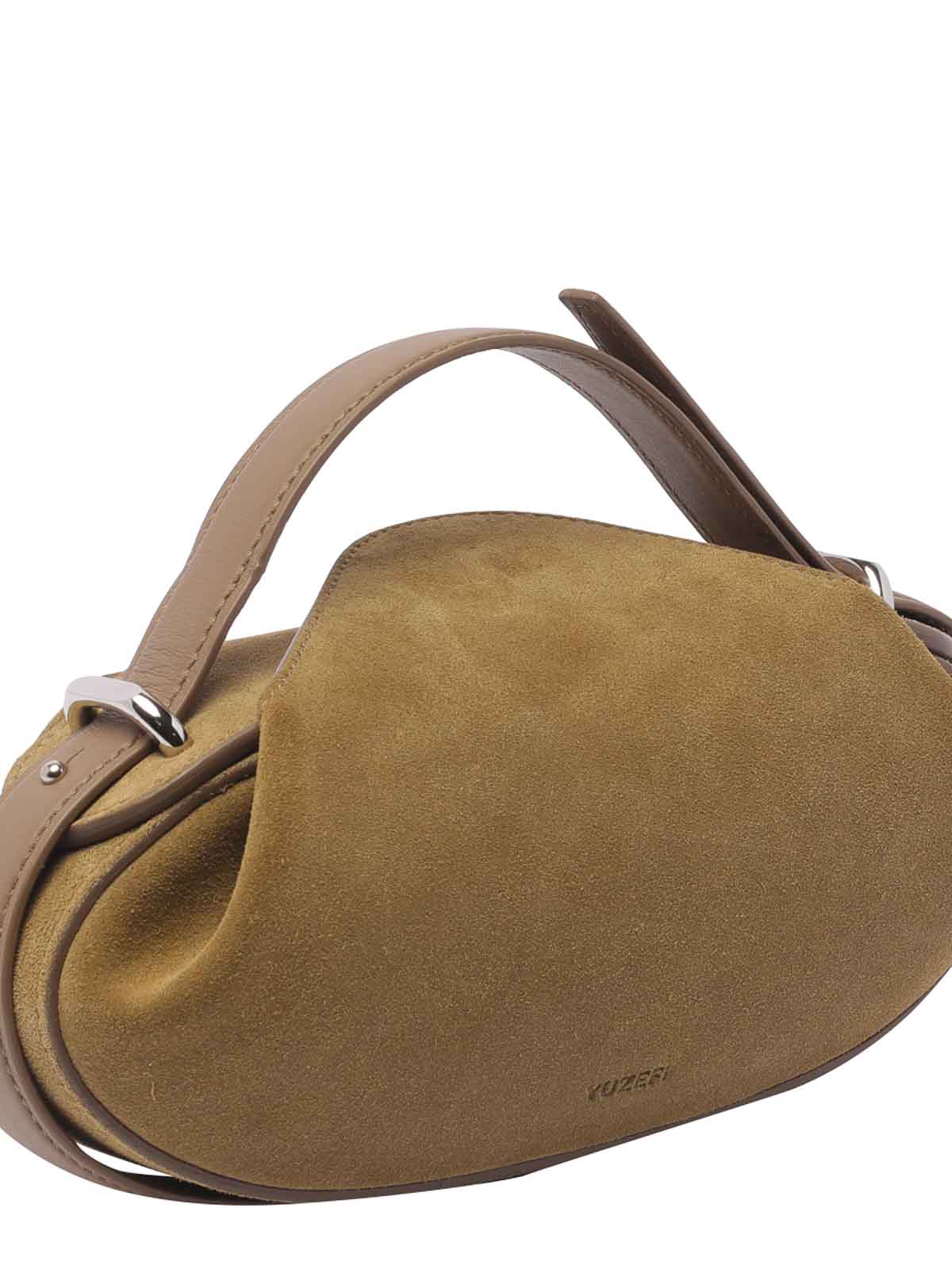 ★YUZEFI★ Dinner Roll Shoulder Bag Anise Green YUZAW22HBDR3 Yuzefi Dinner roll shoulder bag - Green | YUZPF23HBDRS002SAND