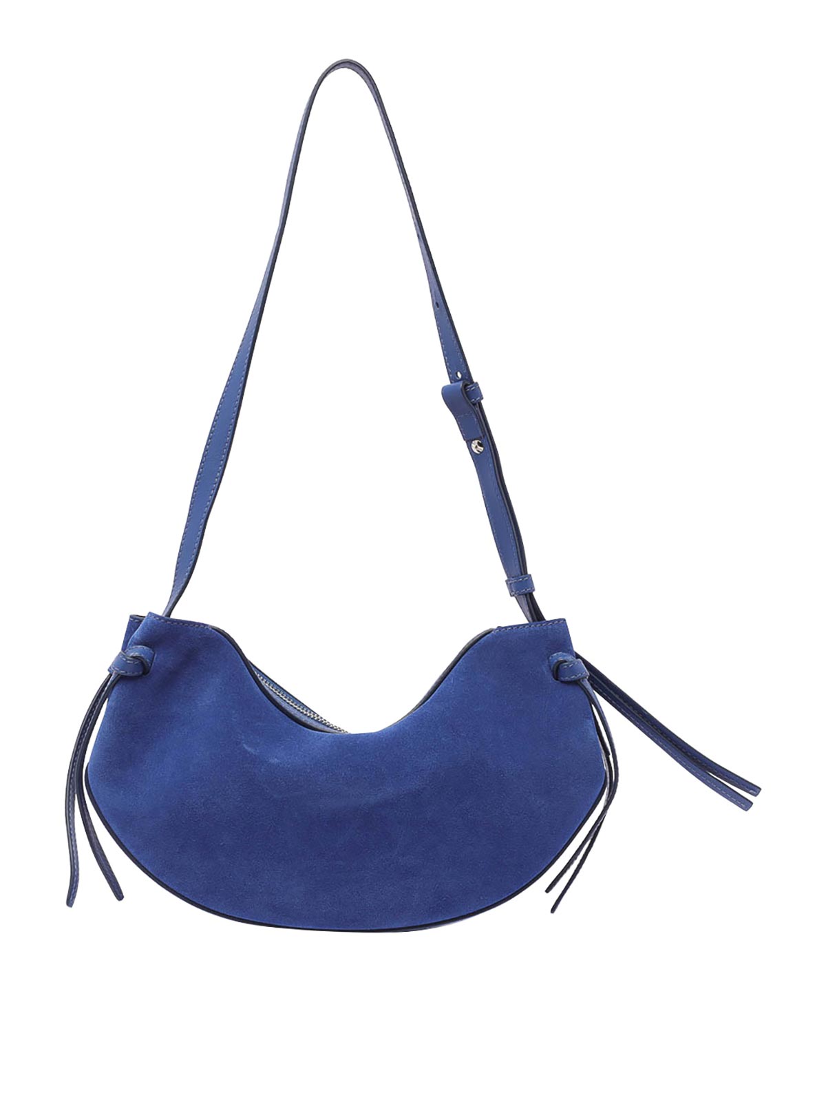 Yuzefi Fortune Cookie Suede Shoulder Bag