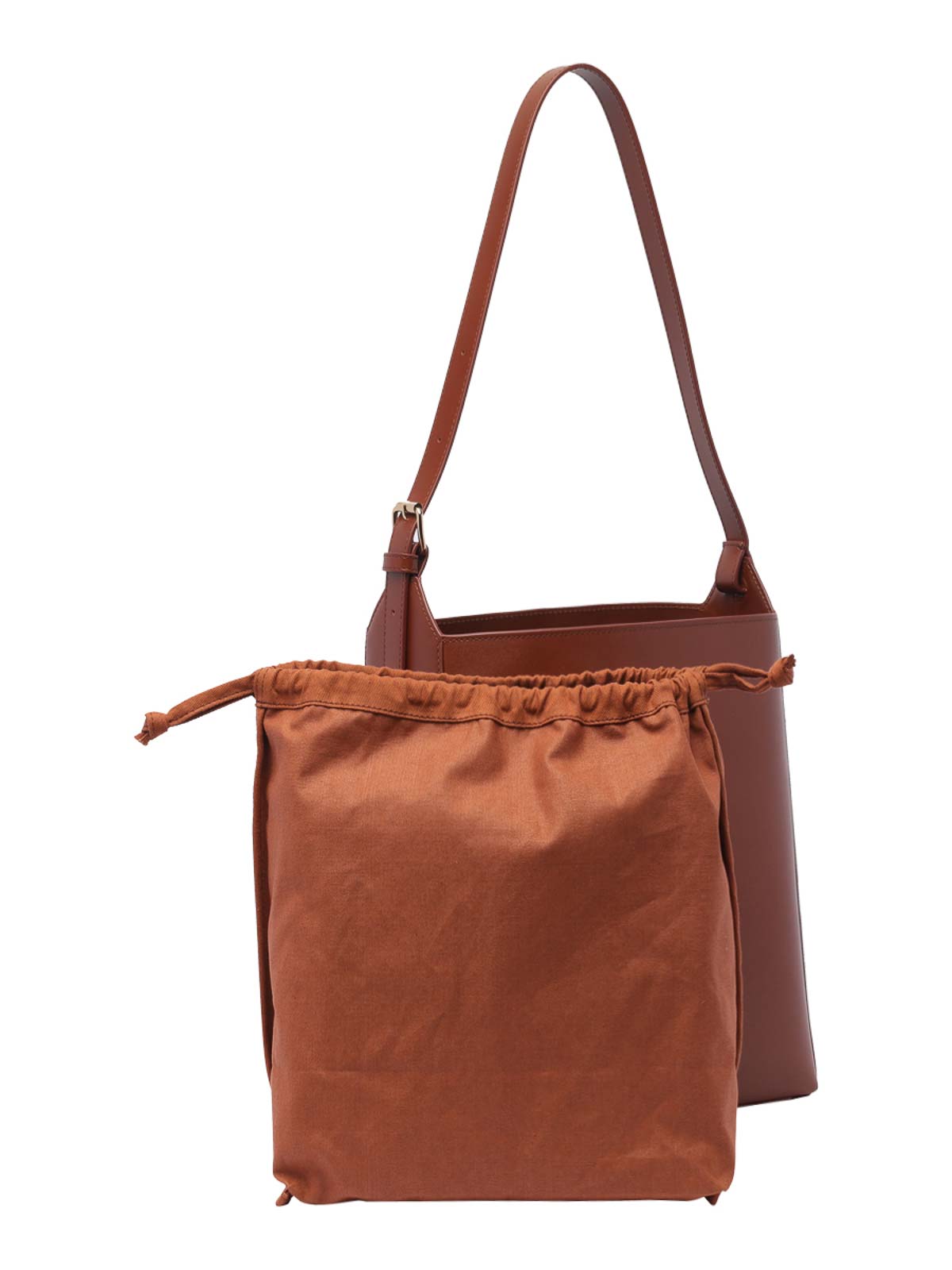 Shop Apc Sac Virginie Shoulder Bag In Brown