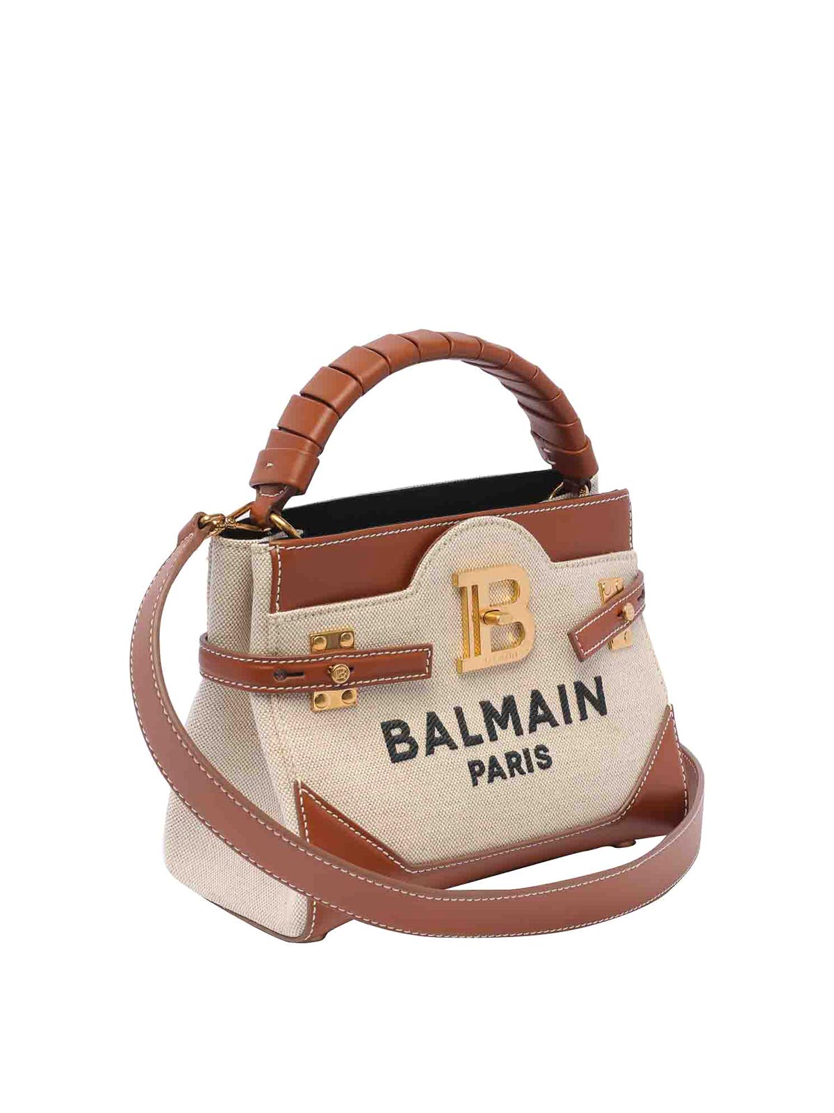 Balmain B-Buzz 22 Top-Handle Bag
