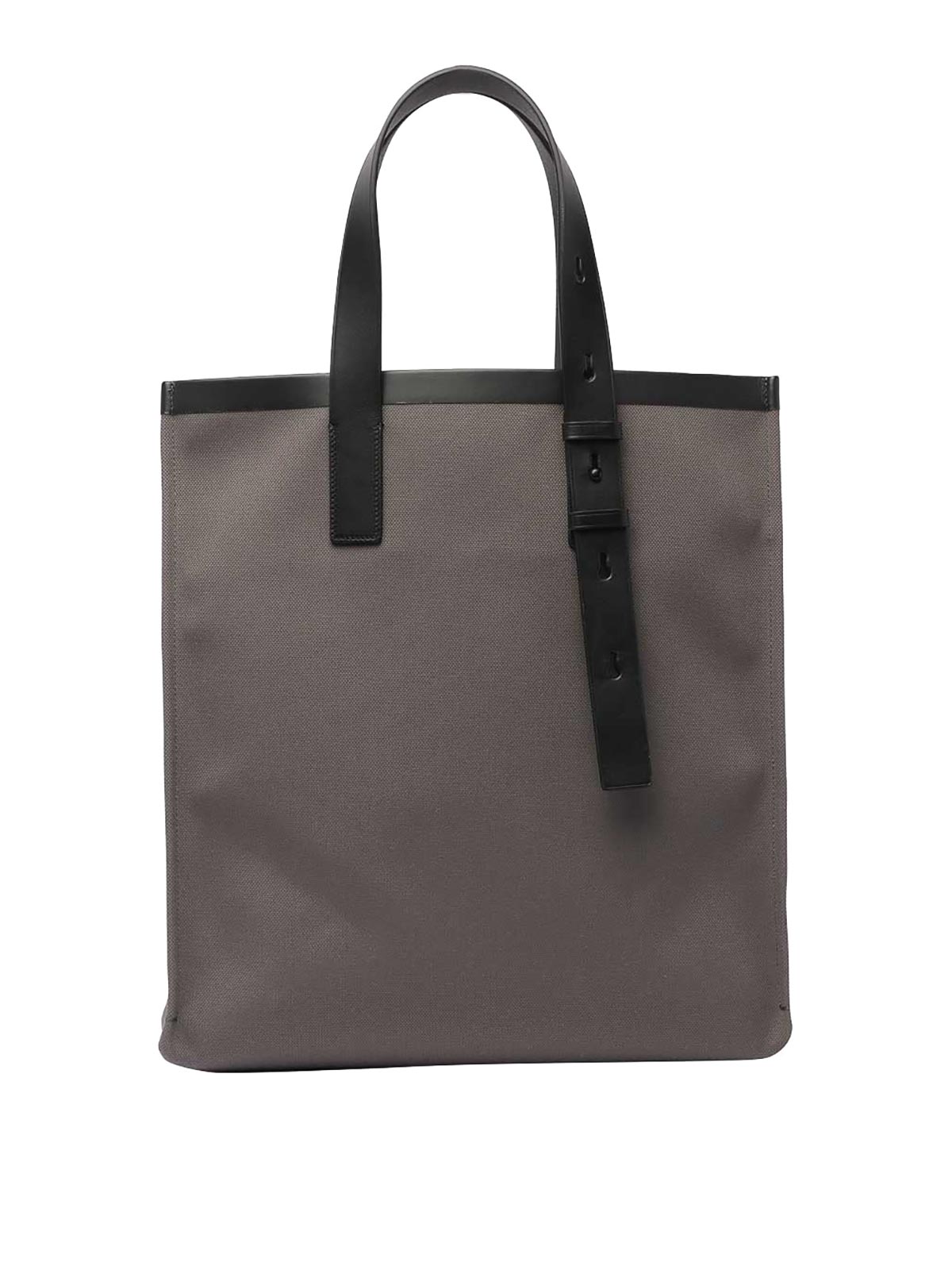 Ferragamo Logo shopping bag - Grey - Men|764872241297NERO