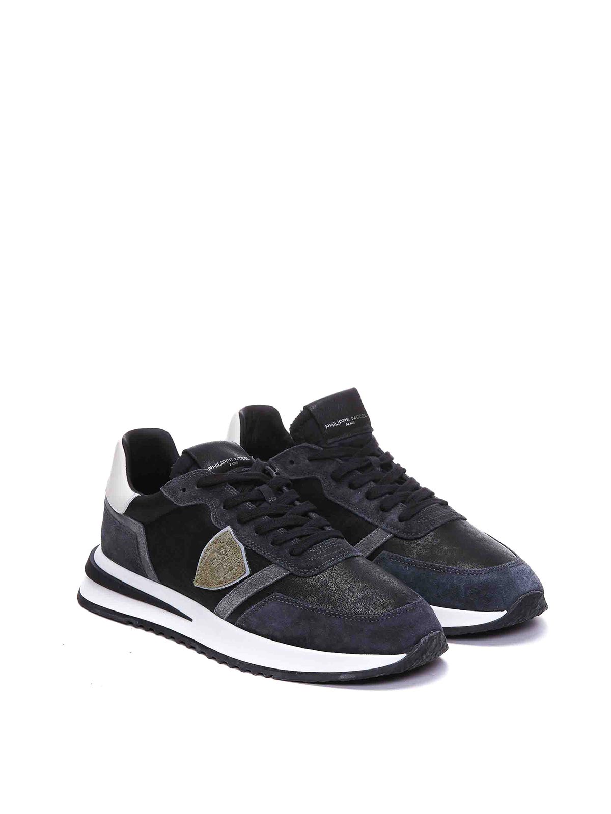 Shop Philippe Model Tropez 2.1 Sneakers In Black