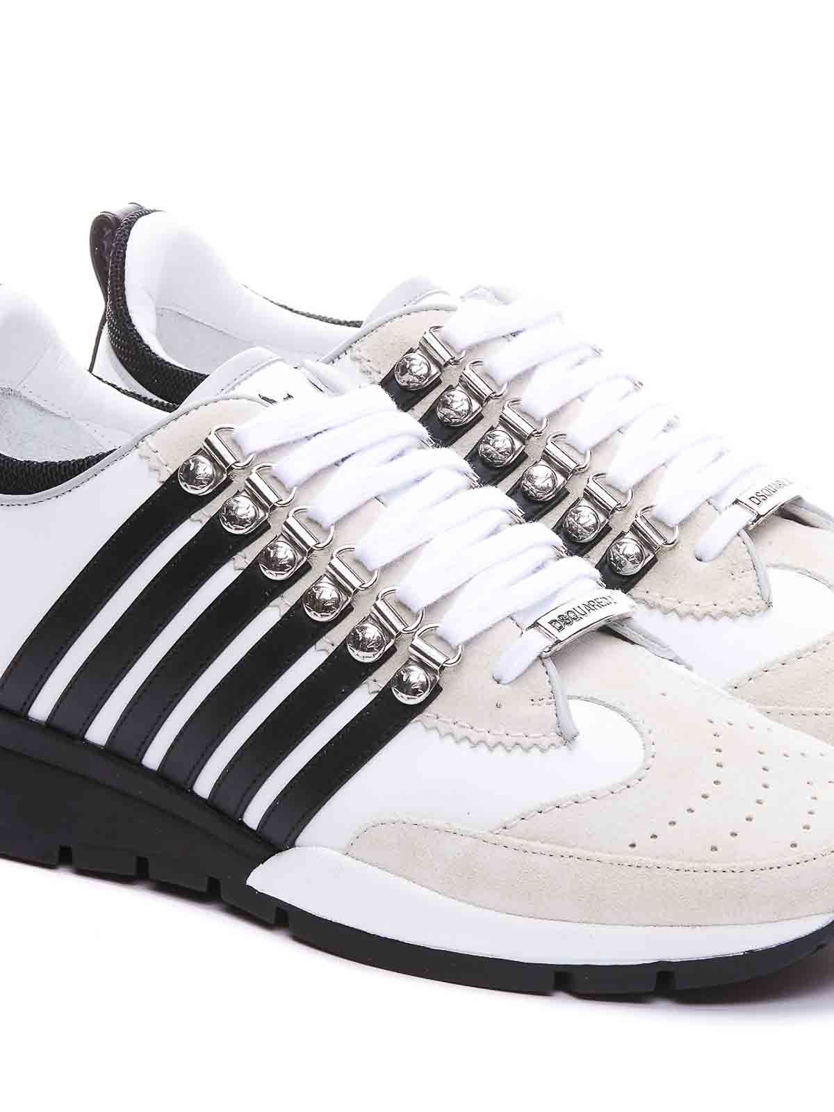 Shop Dsquared2 Legendary Sneakers In White