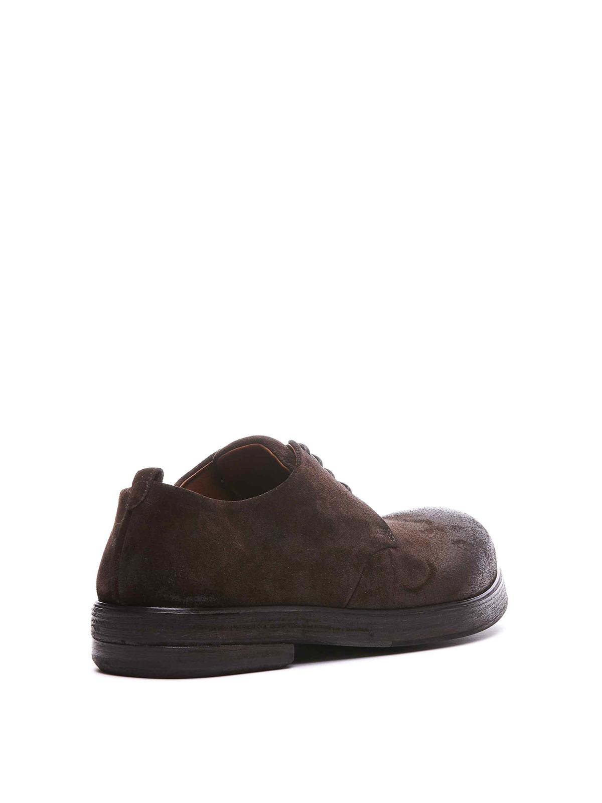 Shop Marsèll Zucca Derby Lace Up Shoes In Brown