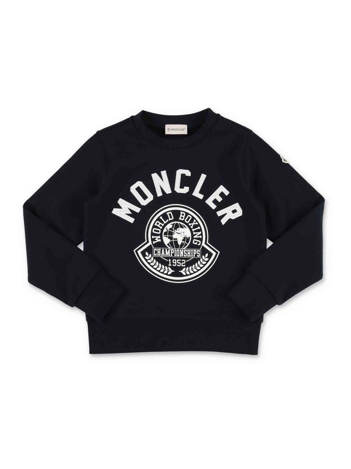 Sweatshirts & Sweaters Moncler - Navy blue cotton boy moncler