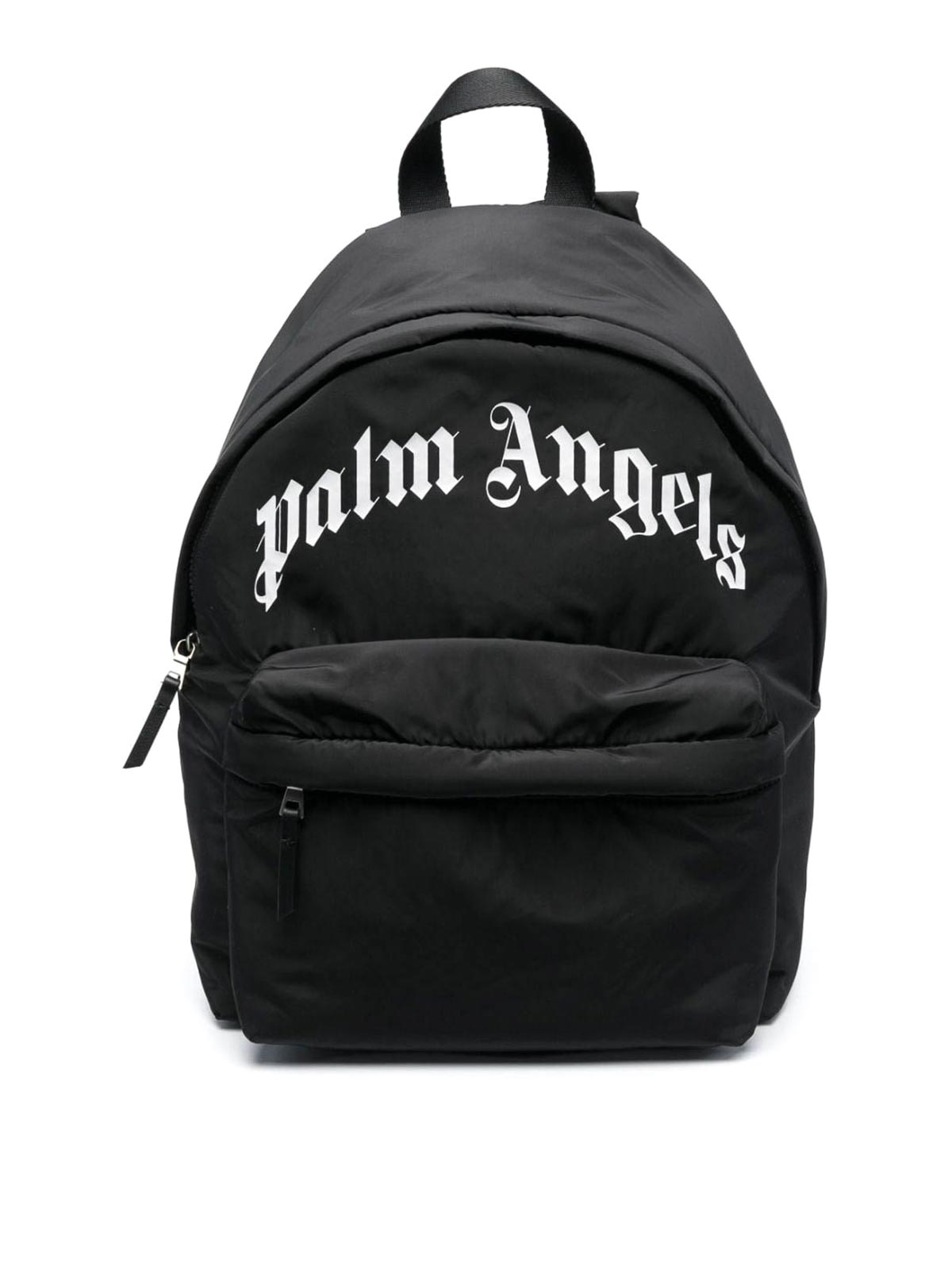 Palm Angels Kids' Black Nylon Boy  Backpack