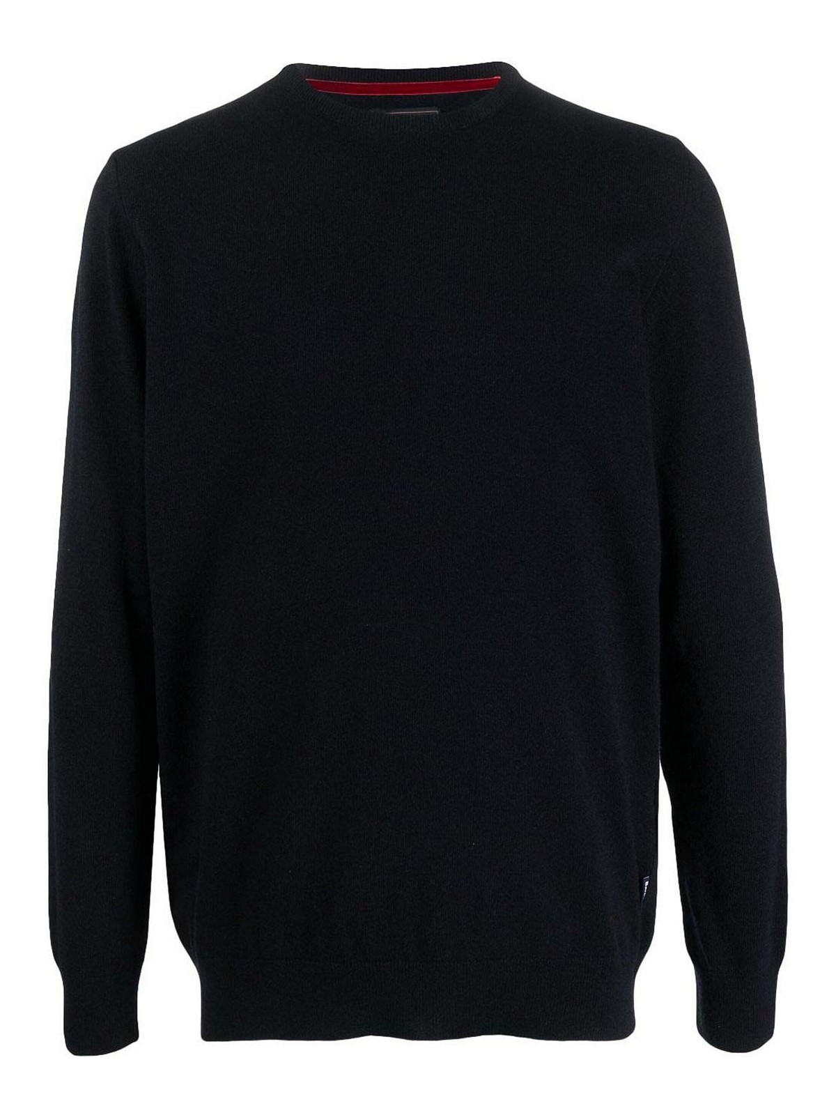 Barbour Fine-knit Wool-cashmere Sweatshirt In Blue