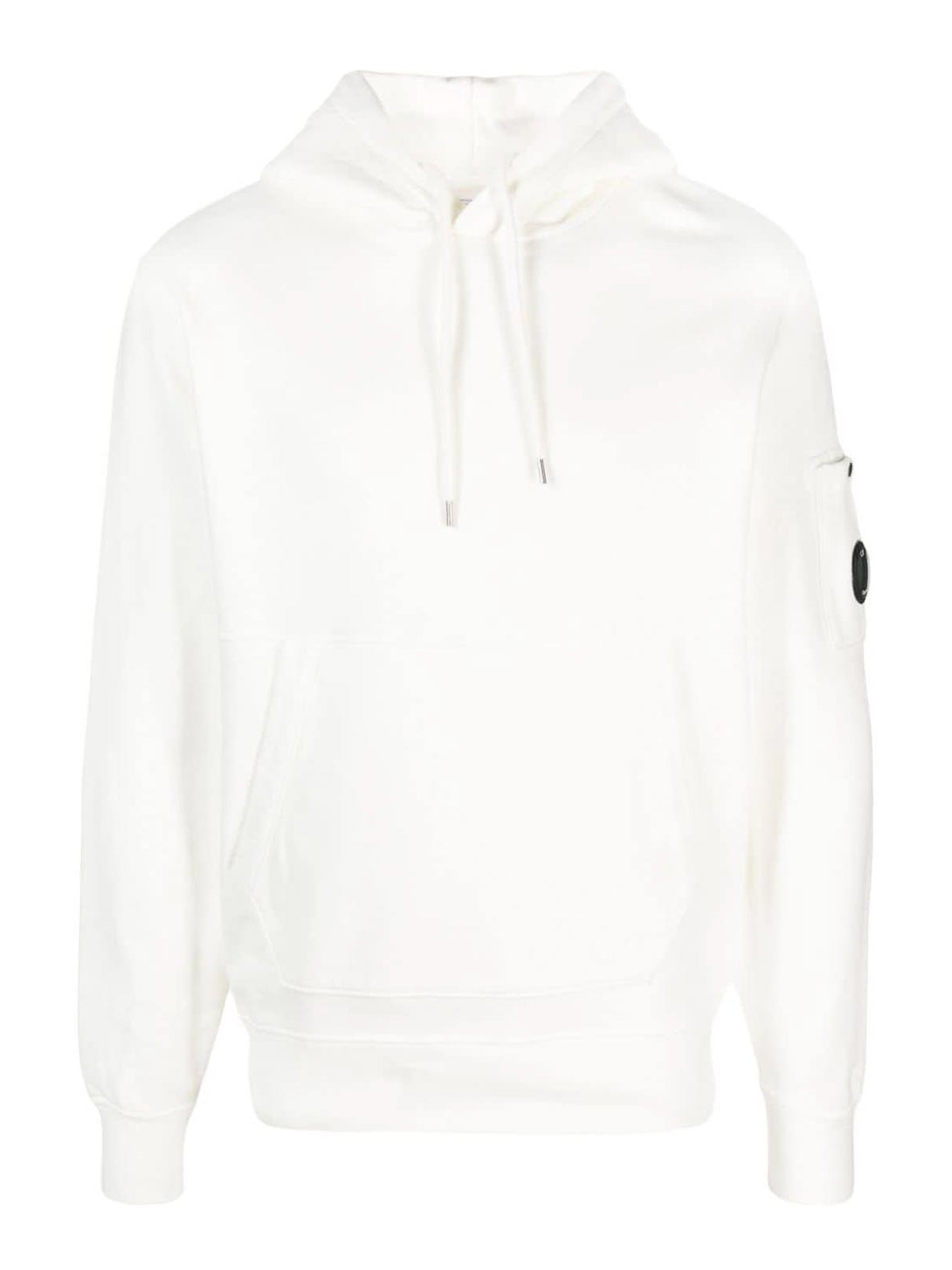 Cp company white discount hoodie