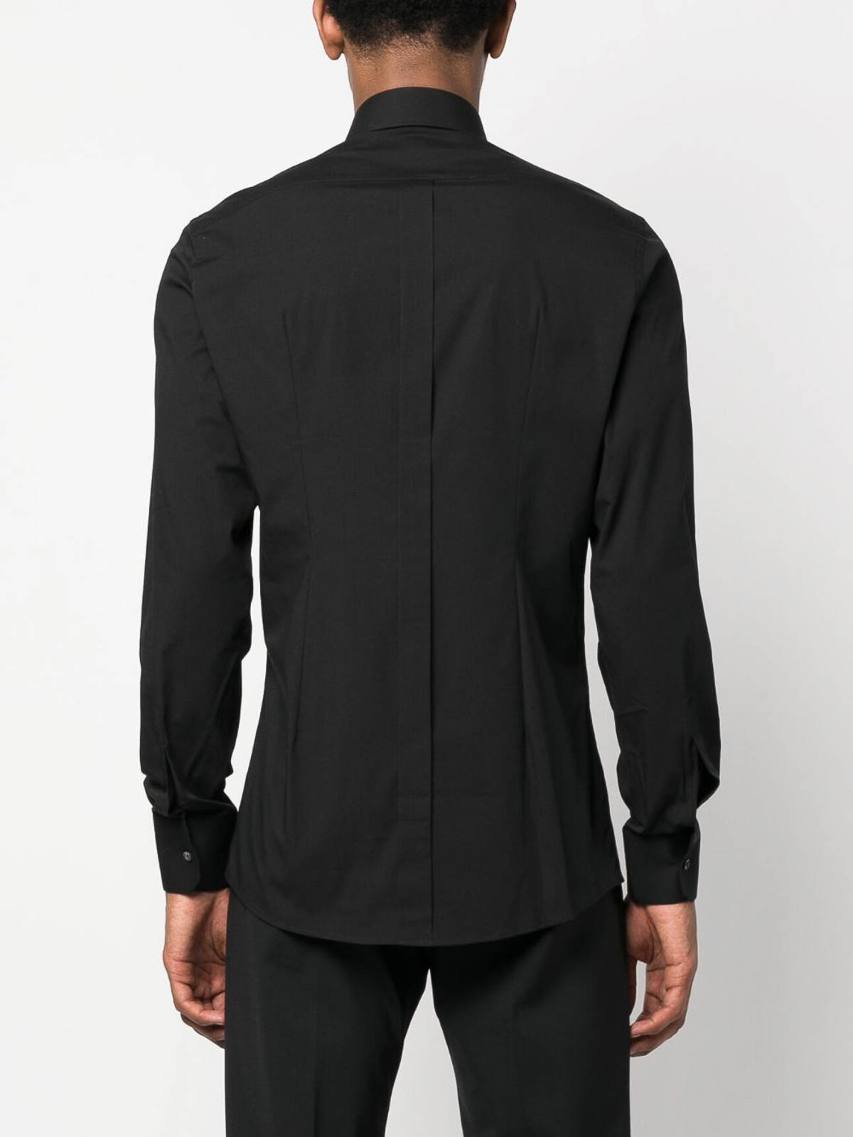 Shop Dolce & Gabbana Long-sleeve Shirt In Negro