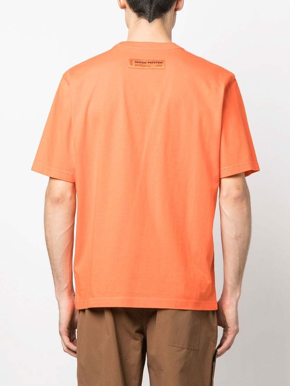 Shop Heron Preston Camiseta - Naranja In Orange