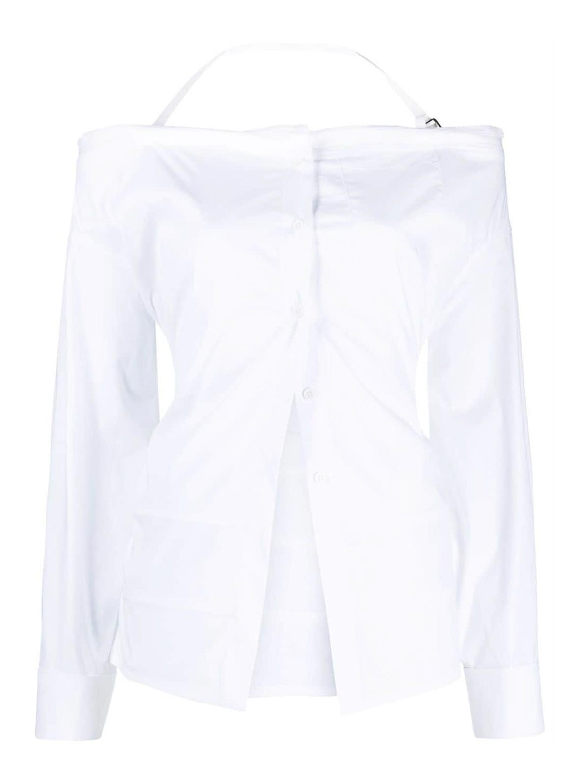 Shop Jacquemus Blusa - Blanco In White