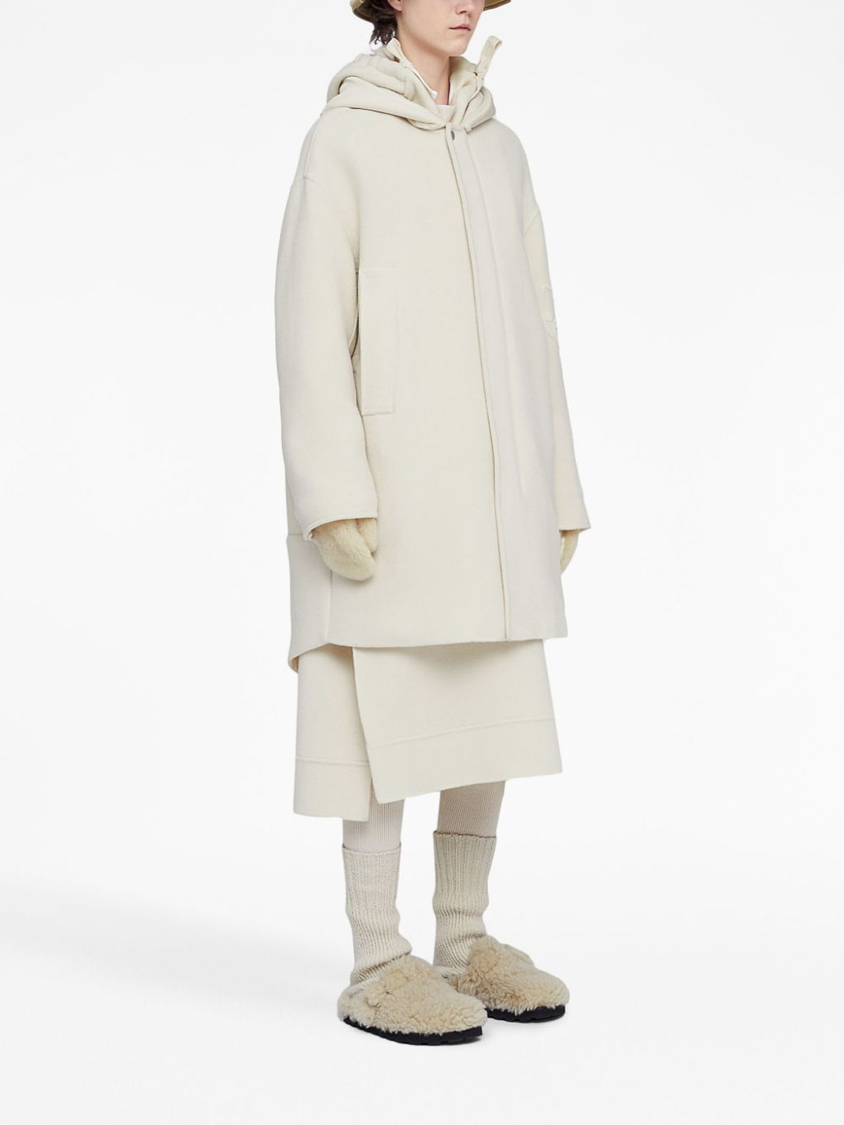 Jil sander パーカーコート　48 Jil sander パーカーコート 48 Jil Sander ウール パーカー