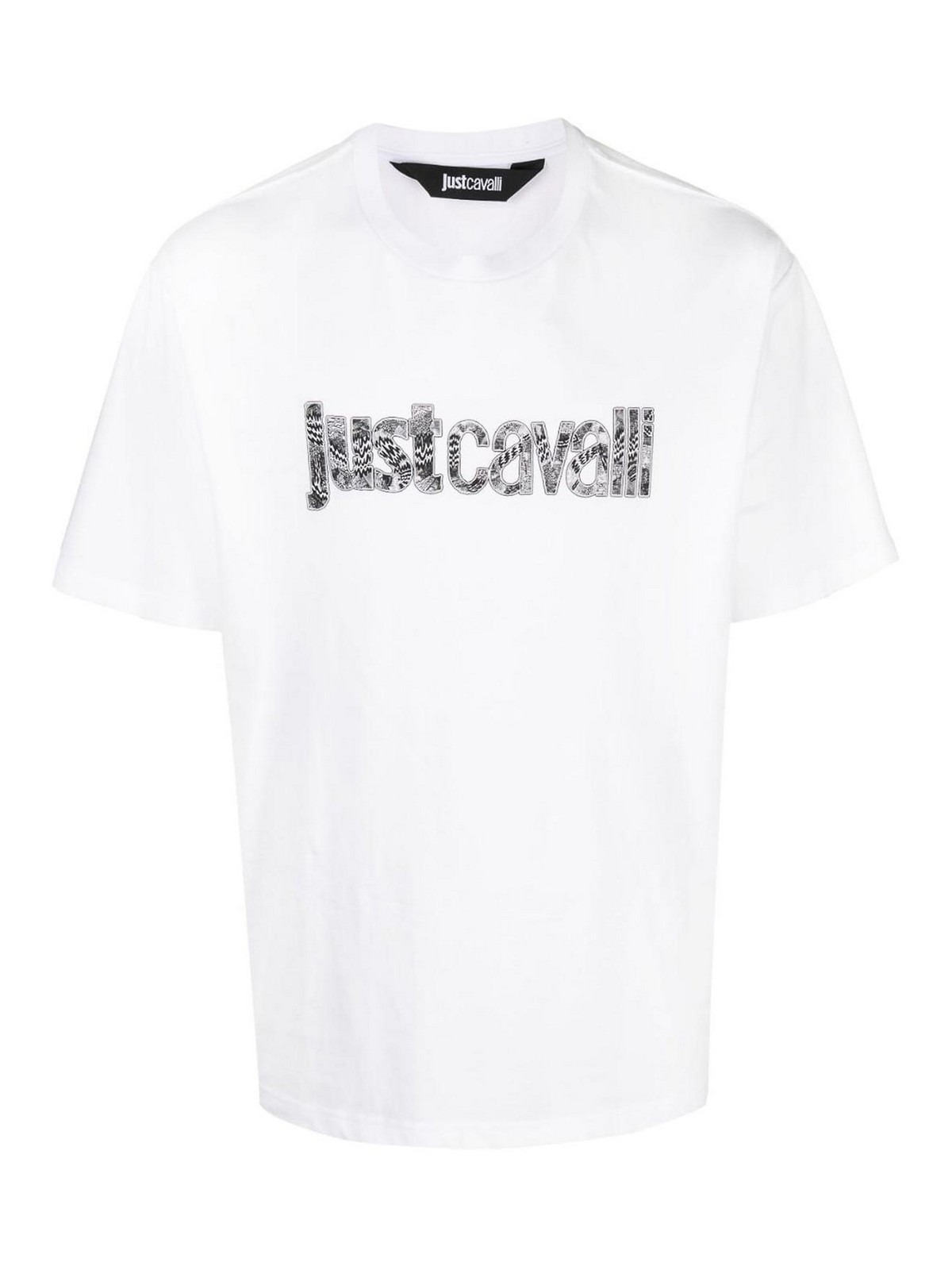 クルーネック Just Cavalli - クルーネック - 白 - 75OAHG05CJ300003