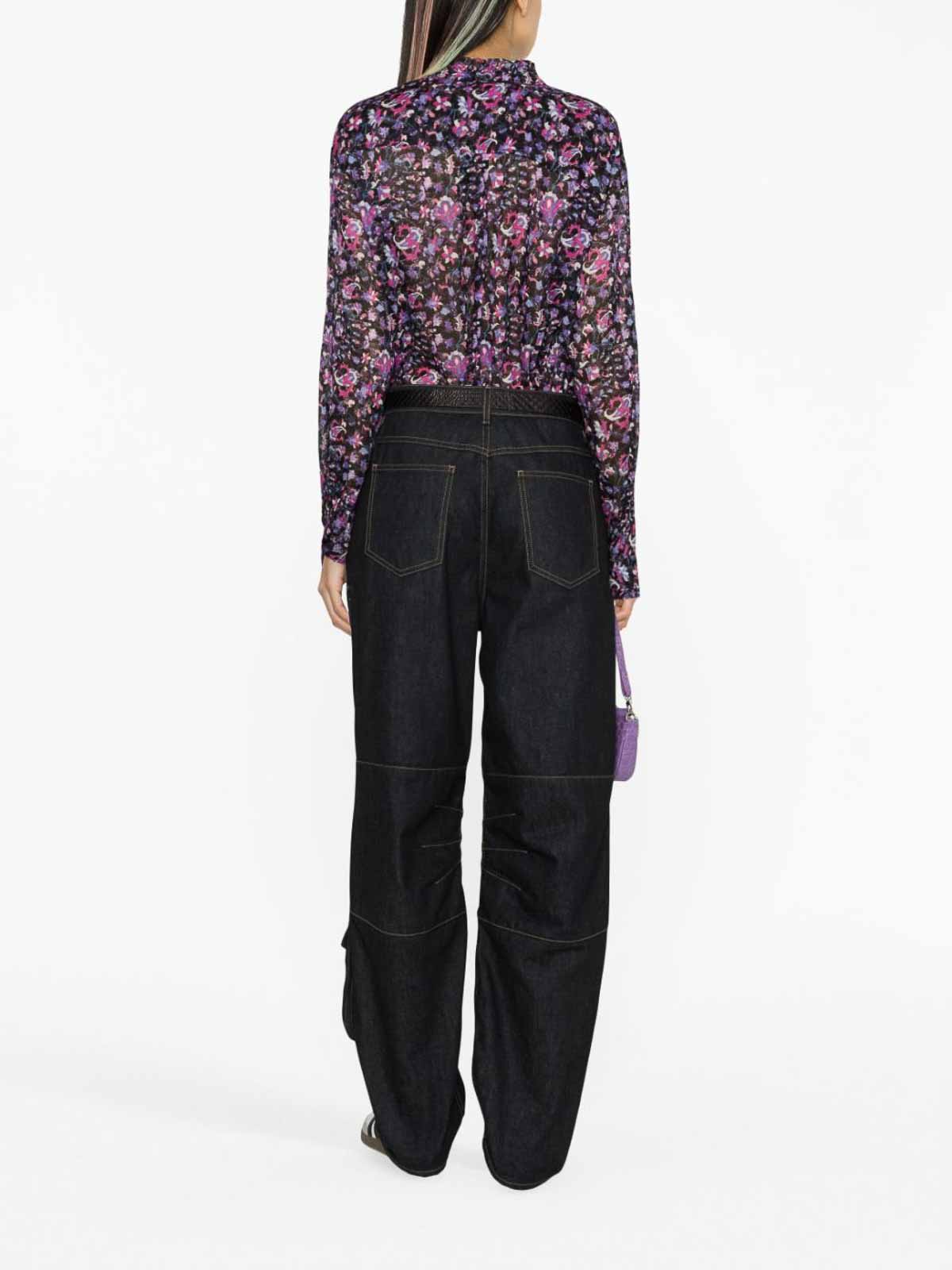 値下げ中！Isabel Marant ETOILE マルチカラー長袖シャツ 今日だけ値下中！Isabel Marant ETOILE マルチカラー長袖シャツ