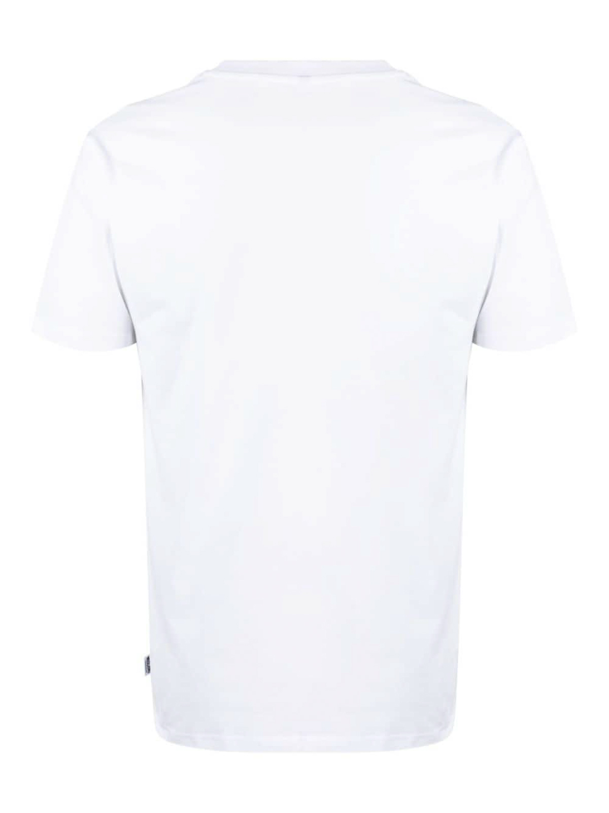 Shop Moschino Camiseta - Blanco In White
