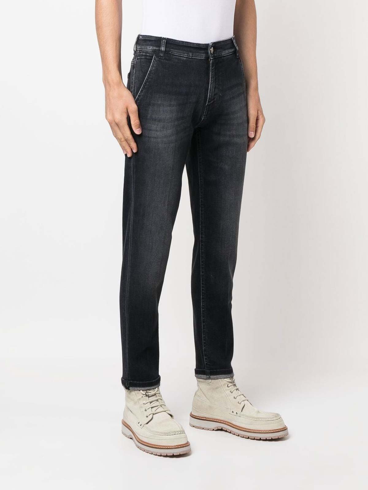 Bootcut jeans Pt Torino - Logo-Patch Jeans - C5ZJ01Z20BASCA47MB09
