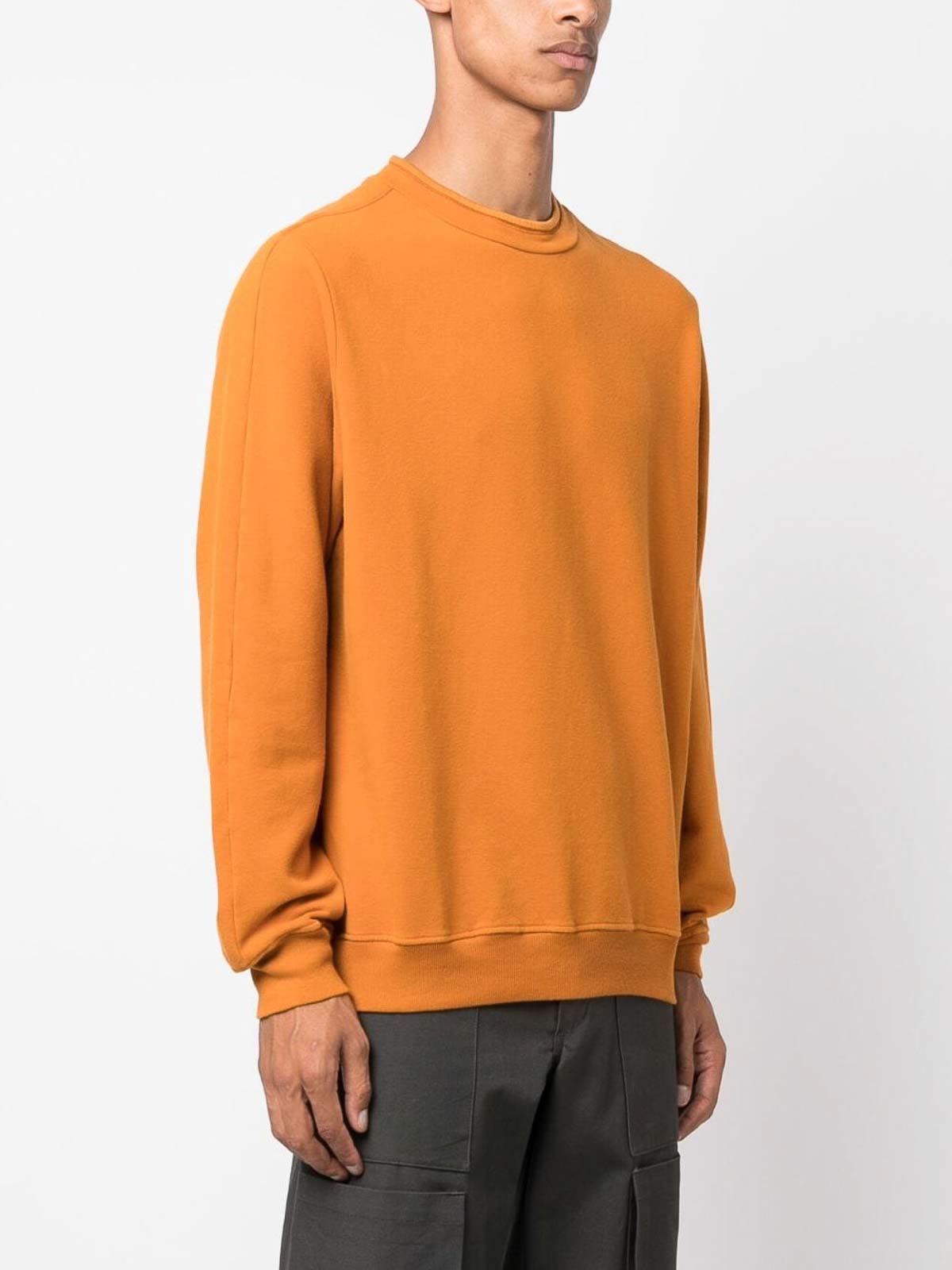 Stone Island Compass patch sweatshirt - Orange | 791561352V0013
