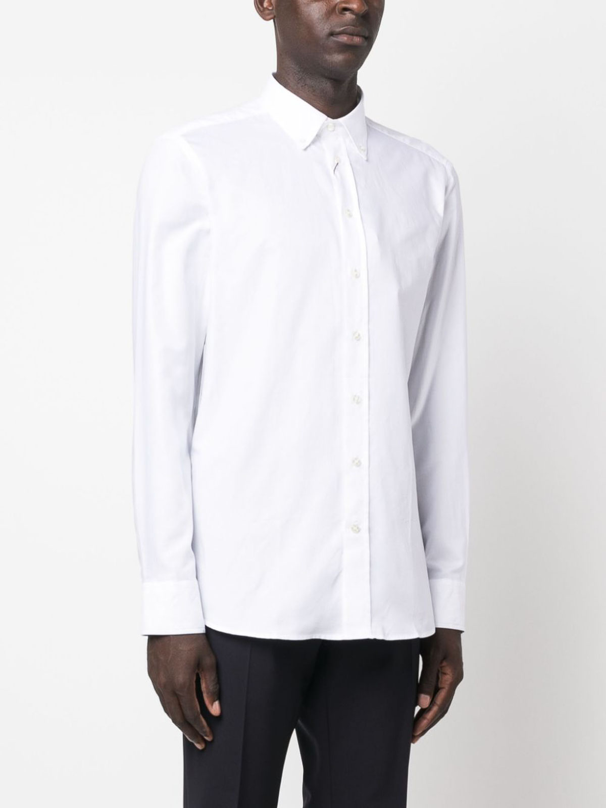 Shop Etro Pegaso Embroidered Shirt In White