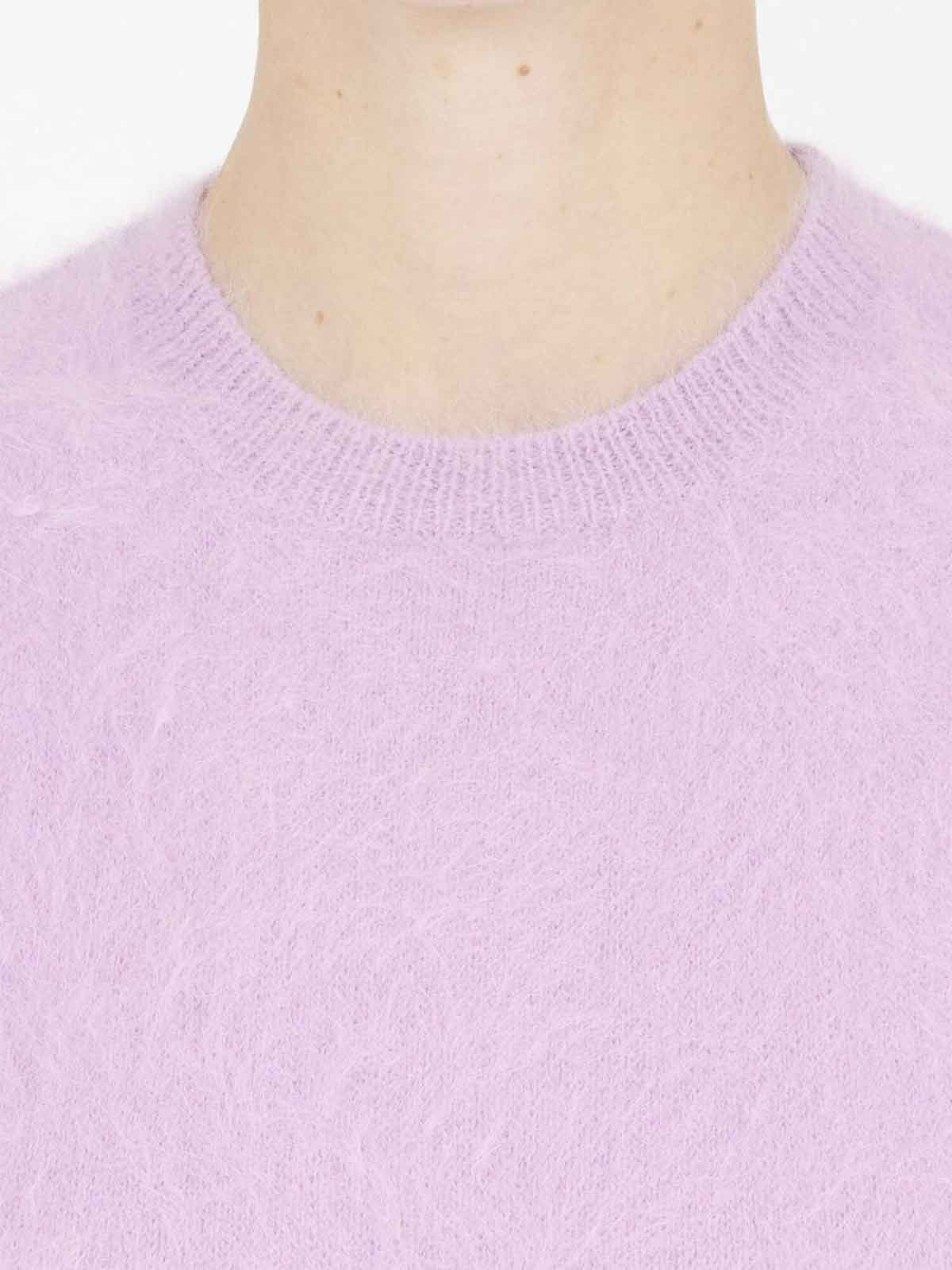 Shop Maison Margiela Knitted Top In Nude & Neutrals