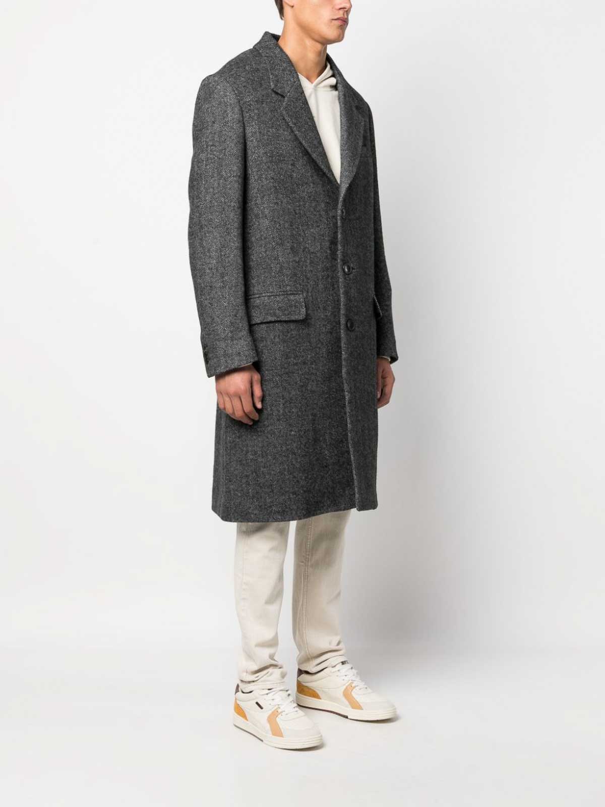 Short coats - Johel Wool Coat - MA0066HAA3D05H02GY