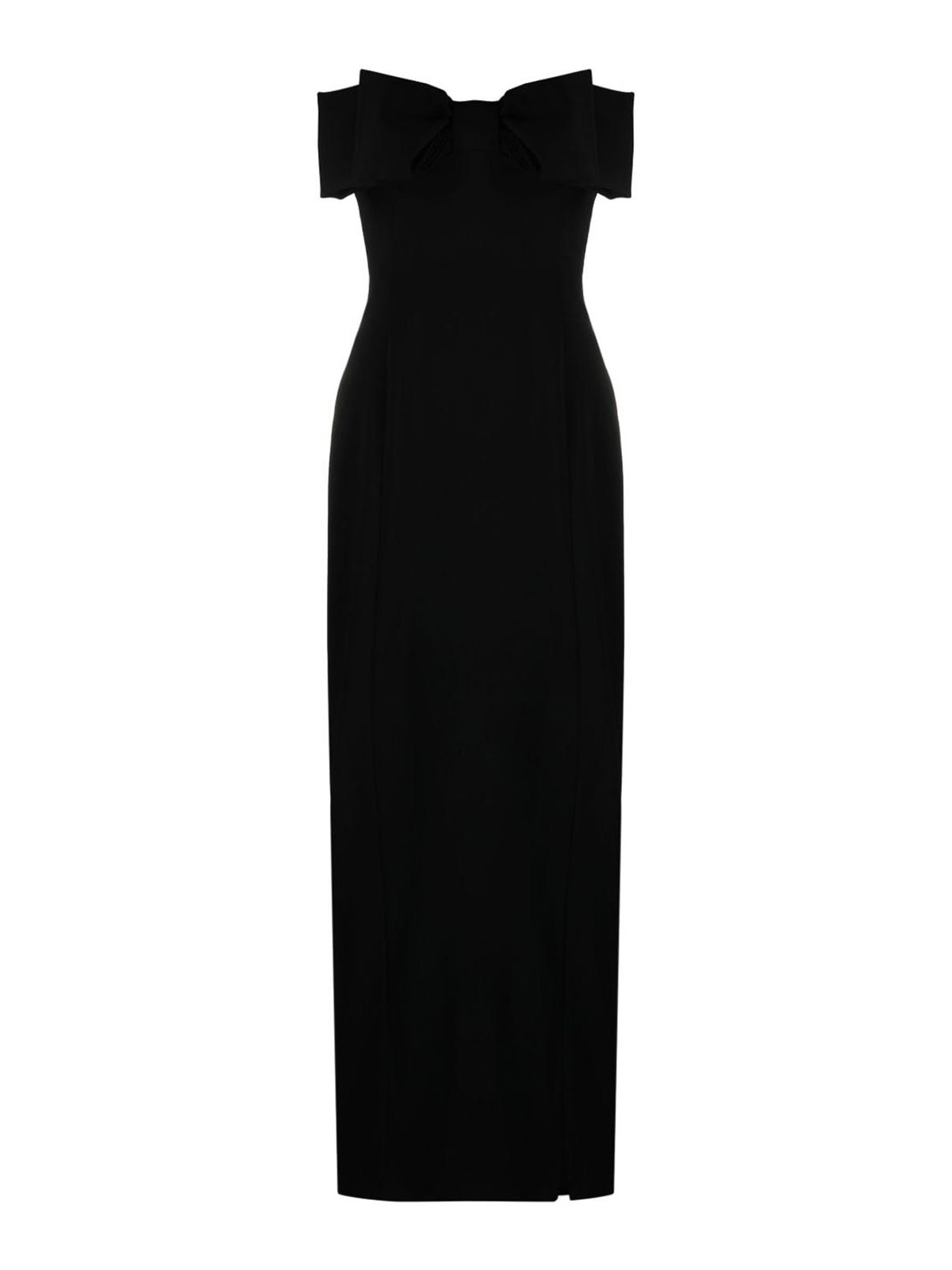 Pinko Black strapless maxi dress - Black - Women | 1017667624Z99