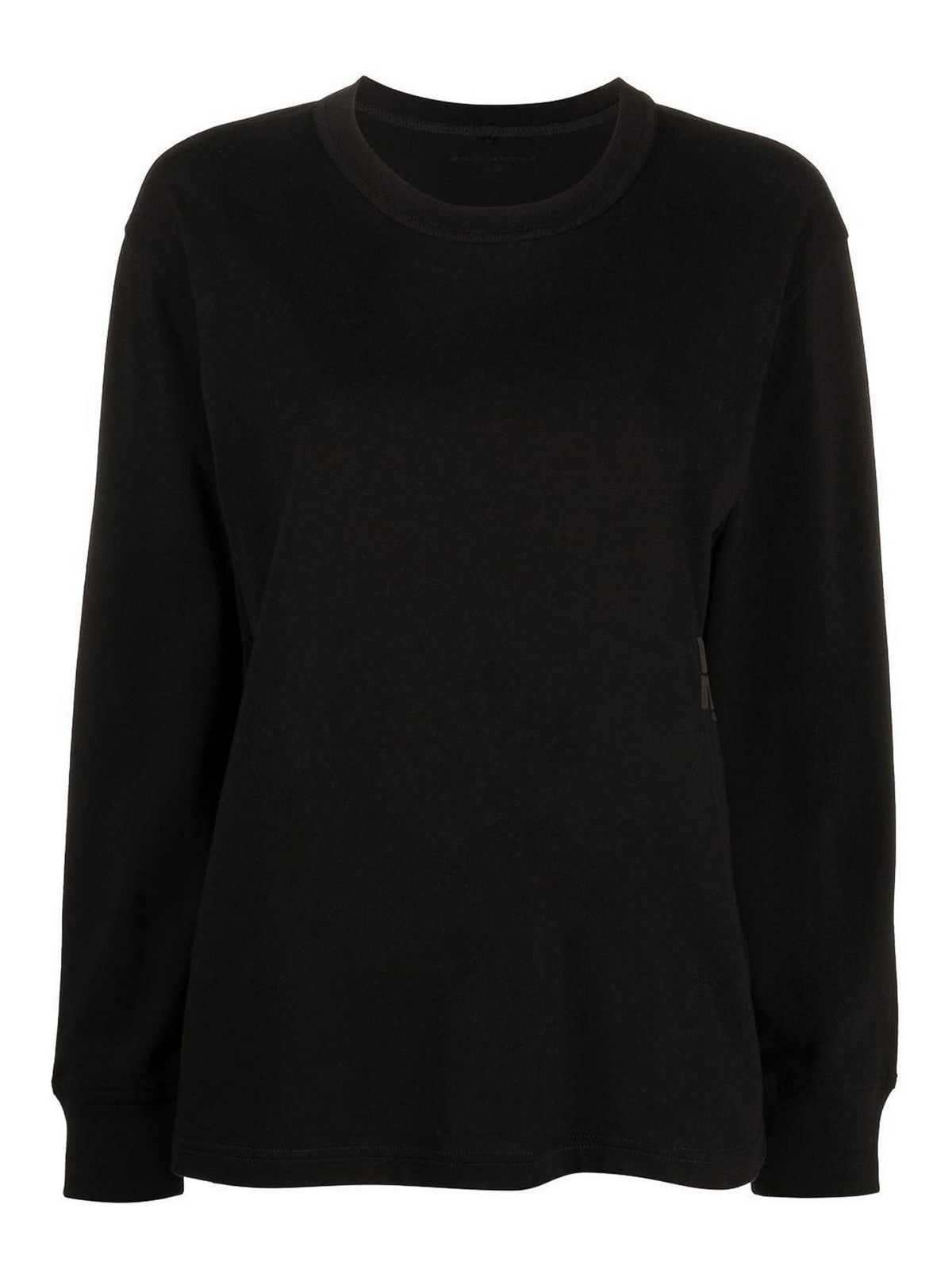 Shop Alexander Wang Logo-patch Sweatshirt In Black