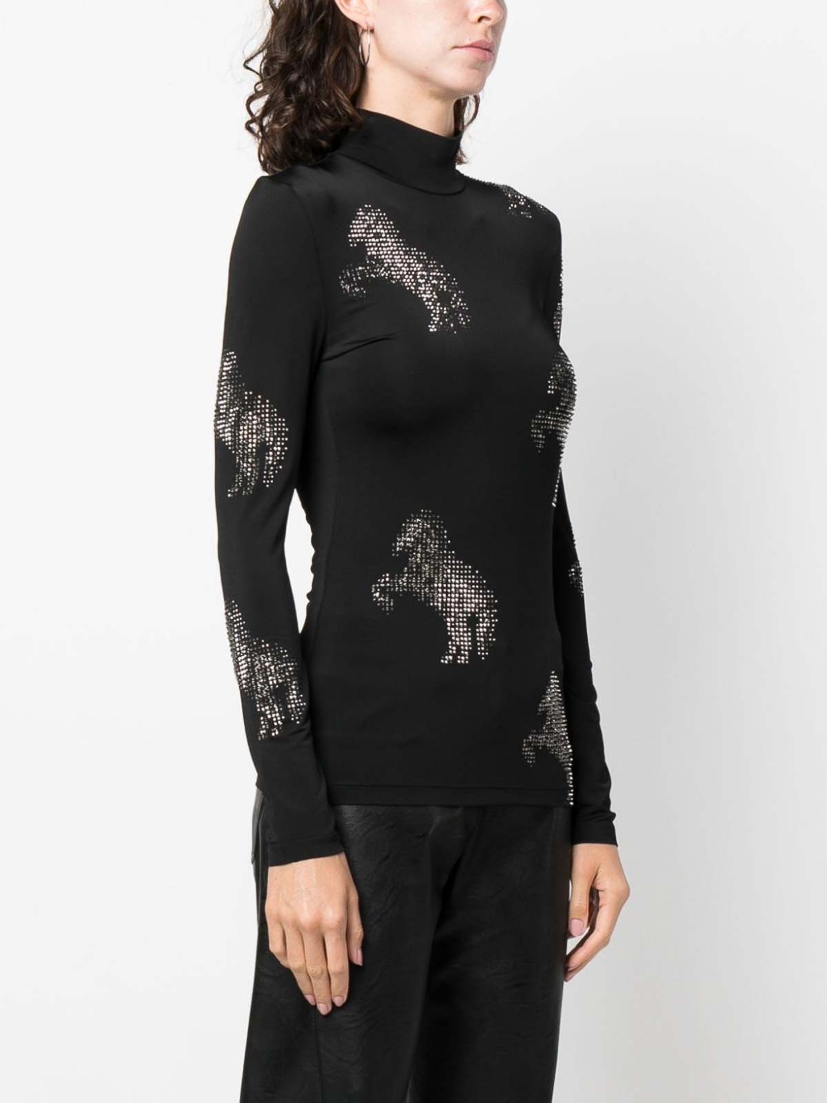 Stella Mccartney Horse-motif top - Black - Women
