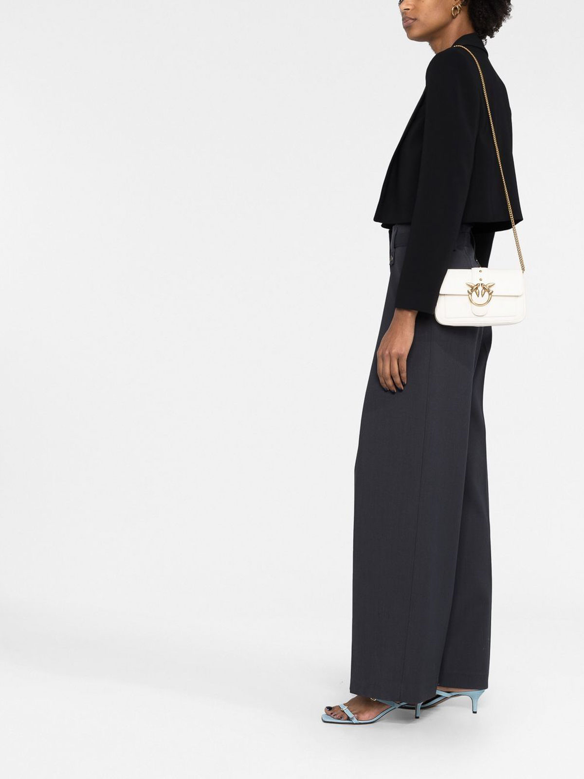 Pinko crossbody bag - White - Women | 100061A0F1Z14Q | thebs.com